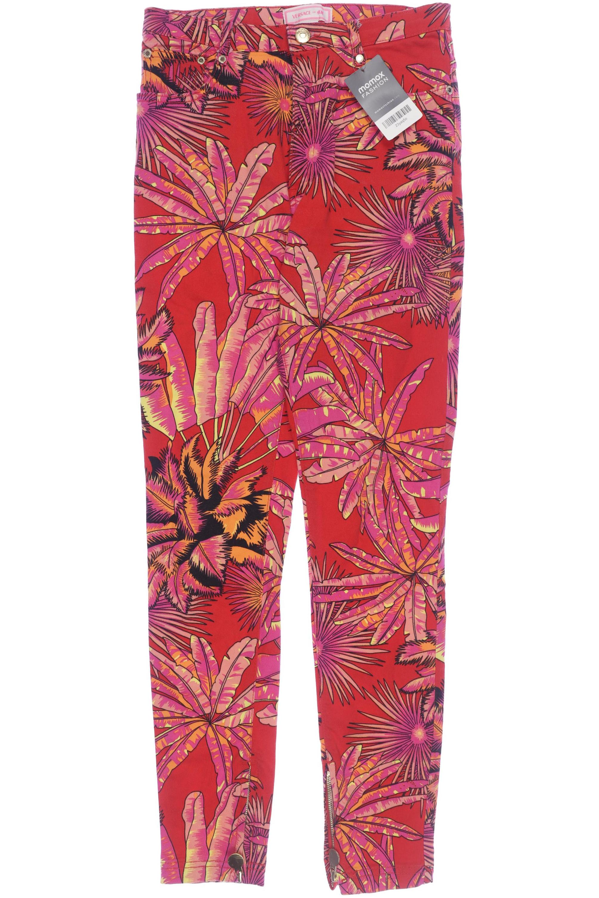 

Versace for H&M Damen Stoffhose, rot, Gr. 38