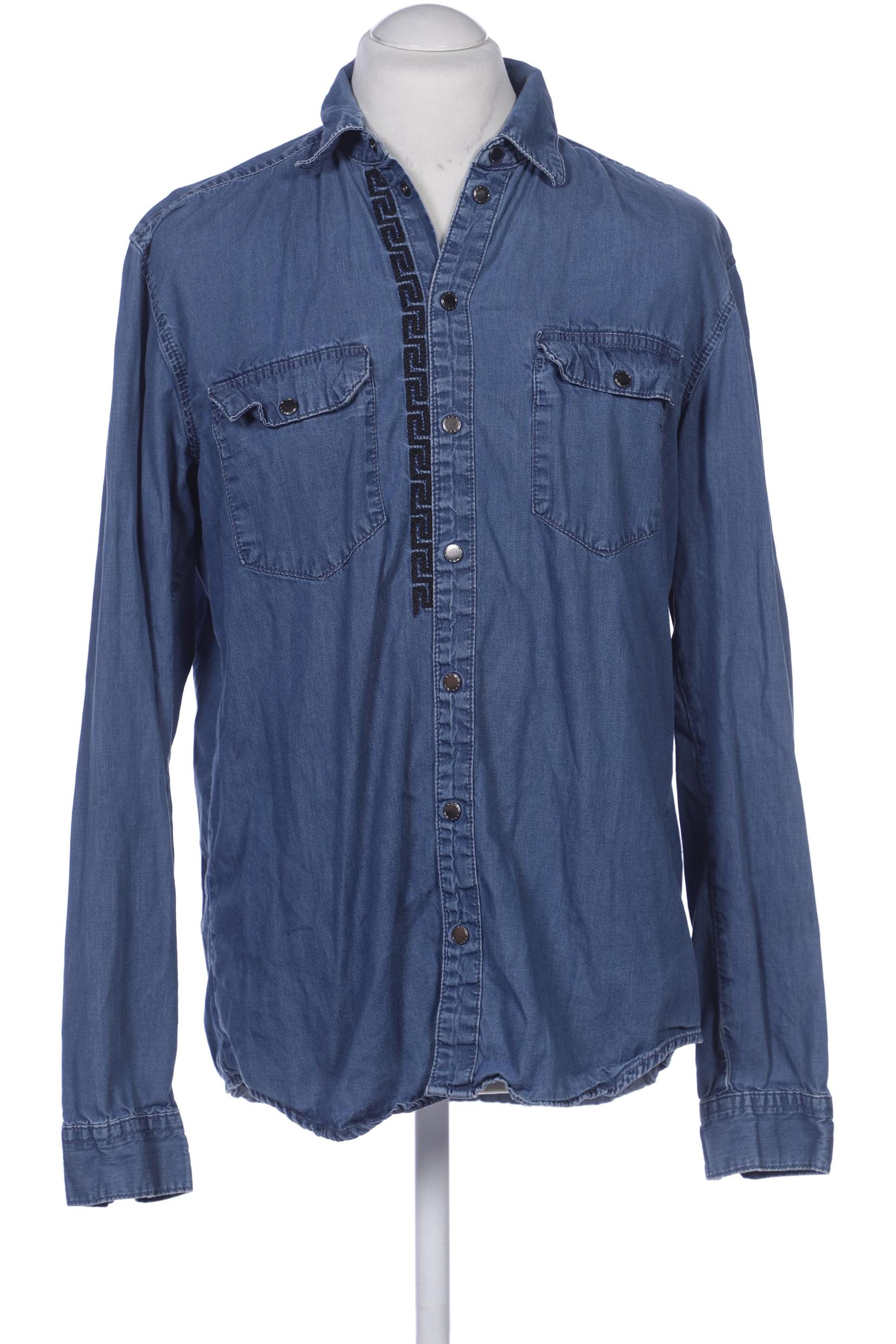 

Versace for H&M Herren Hemd, blau, Gr. 50