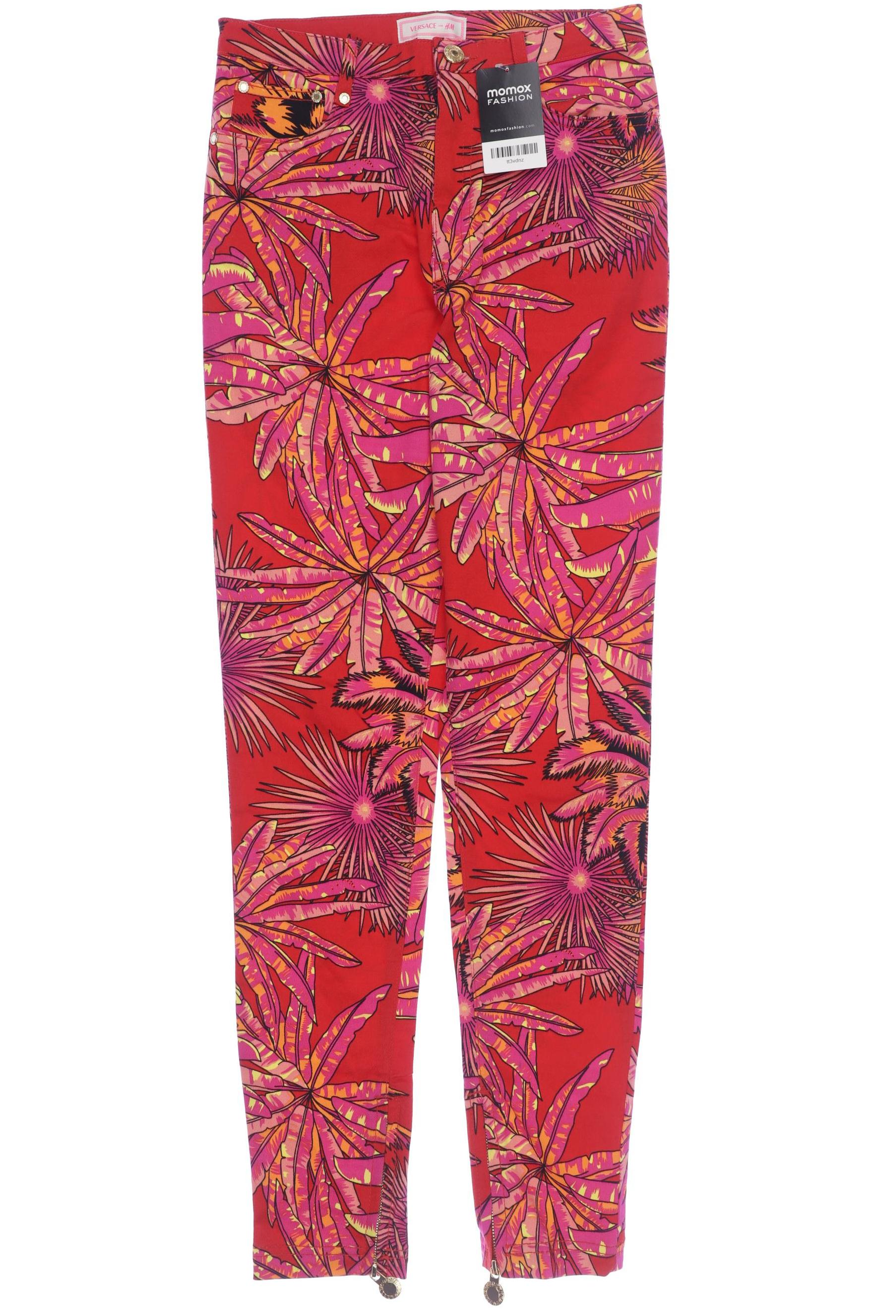 

Versace for H&M Damen Jeans, rot, Gr. 36