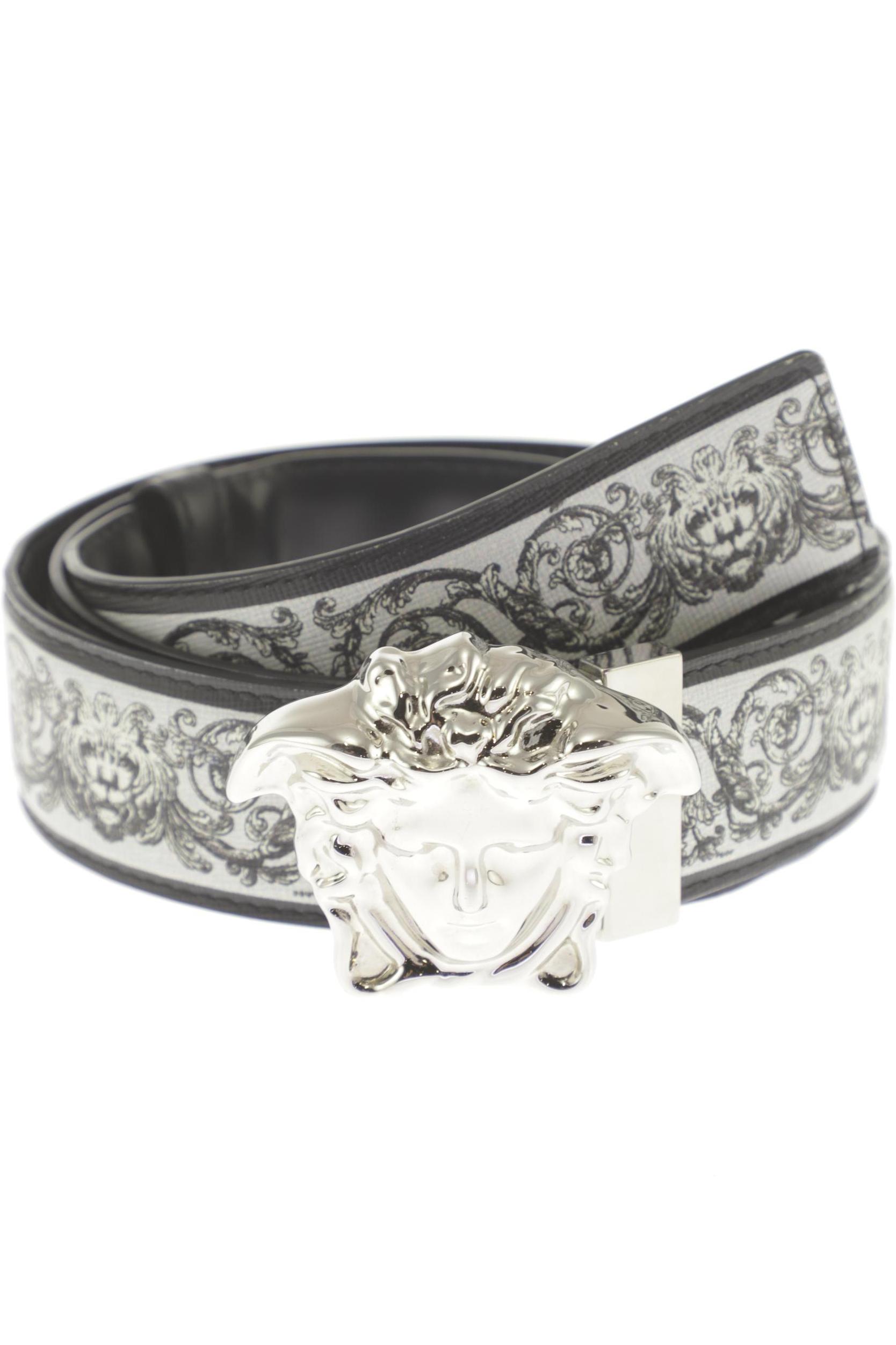 

Versace Herren Gürtel, grau, Gr. 95