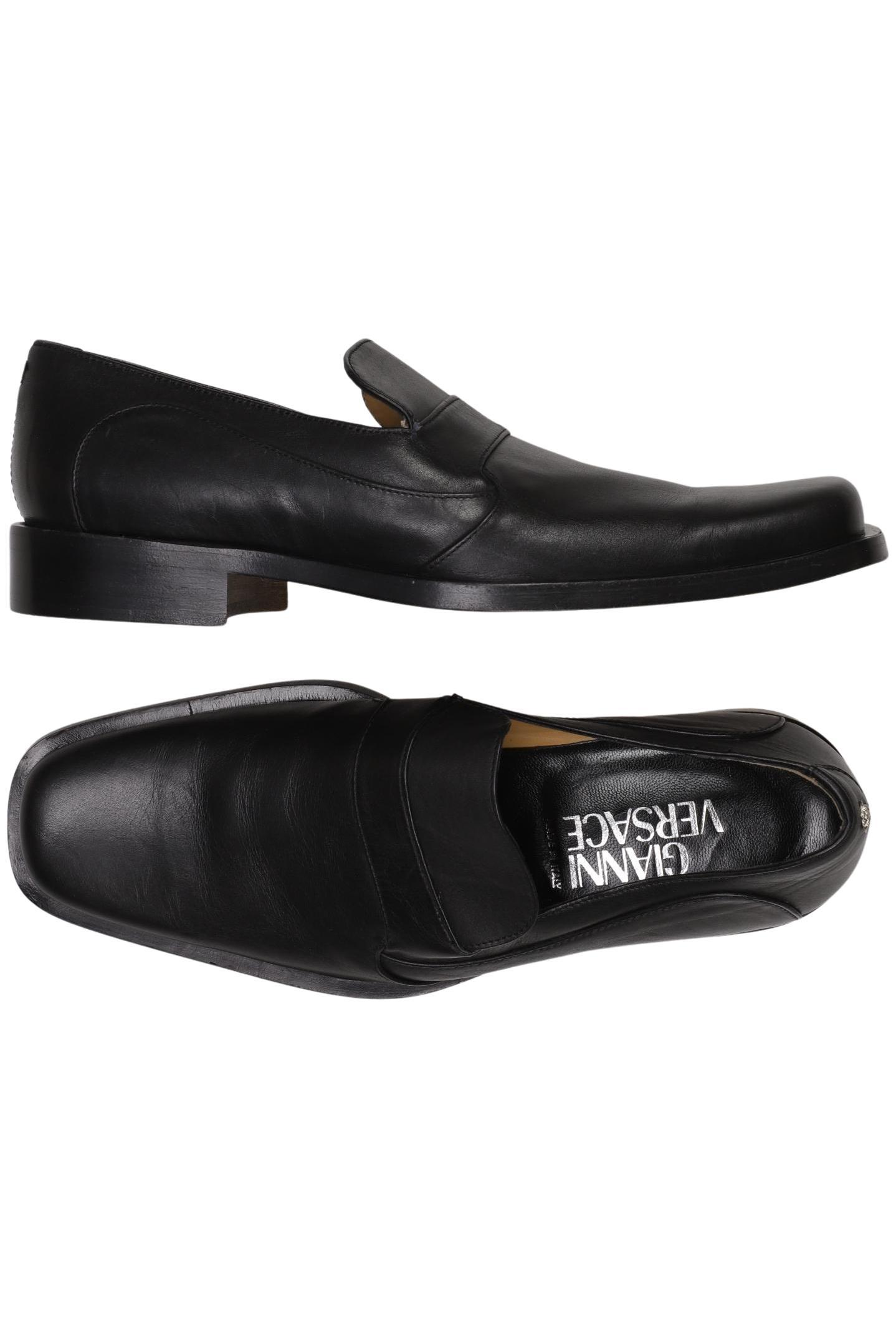 

Versace Herren Halbschuh, schwarz, Gr. 39.5