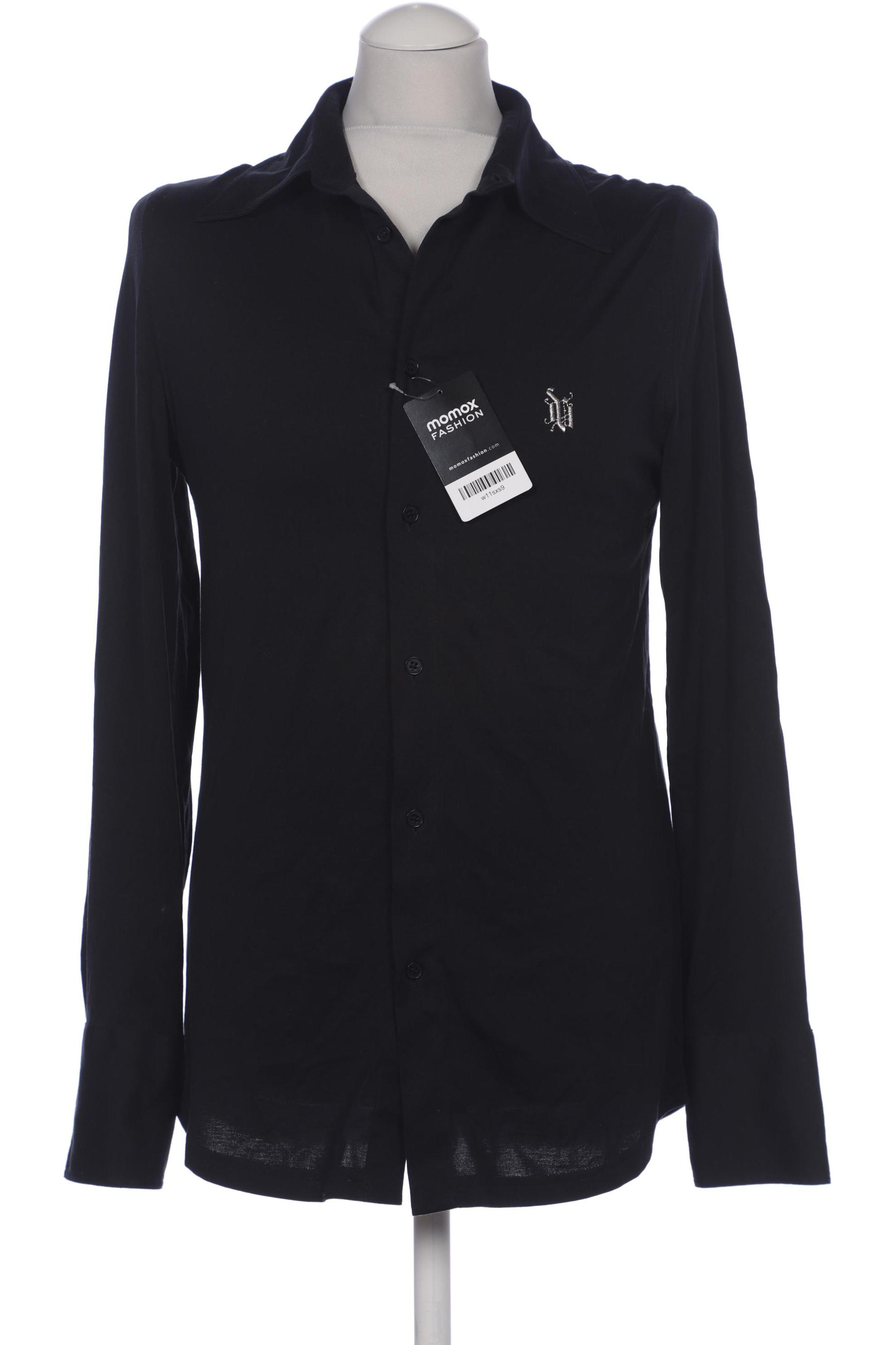 

Versace Herren Hemd, schwarz, Gr. 46