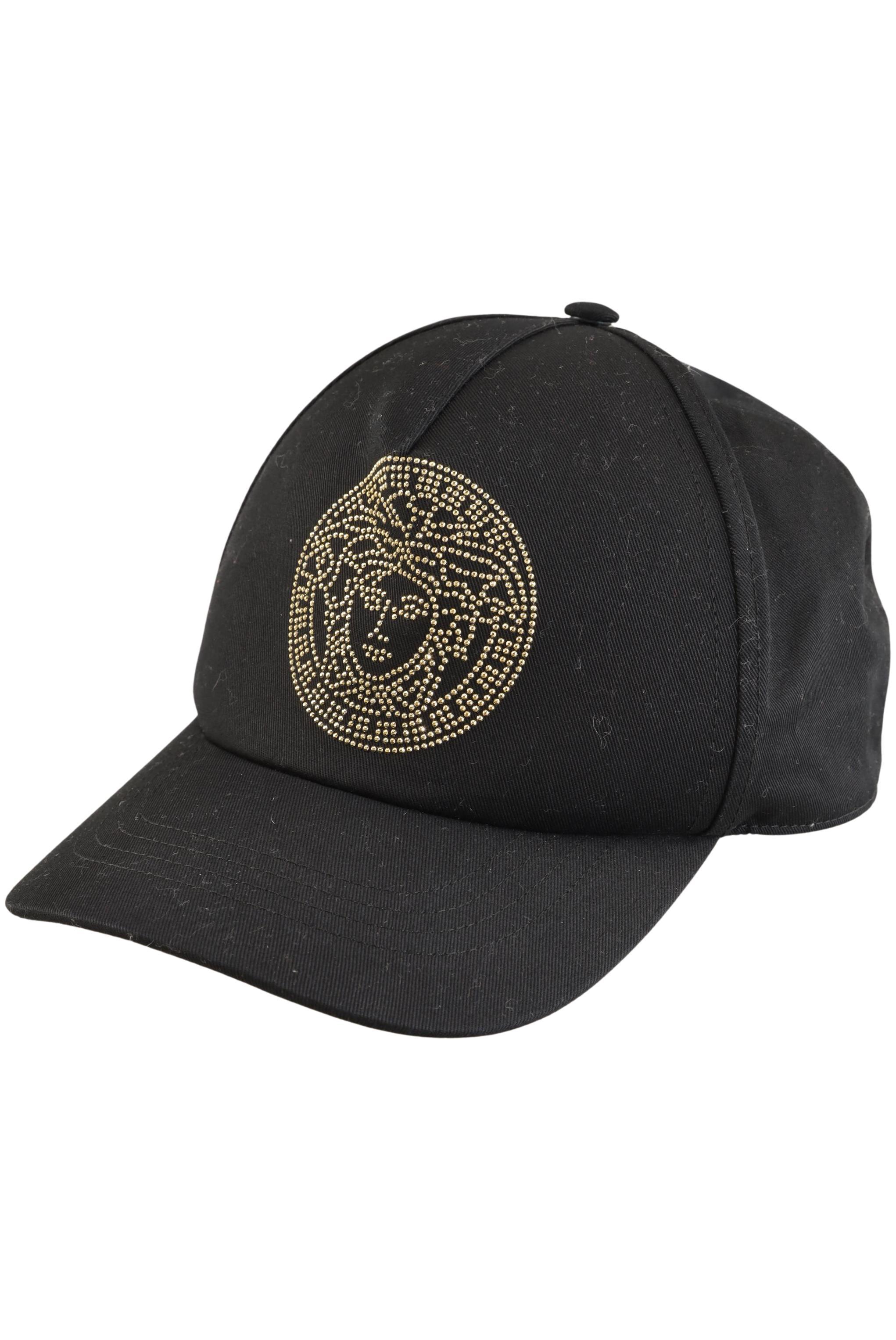 

Versace Herren Hut/Mütze, schwarz, Gr. 60