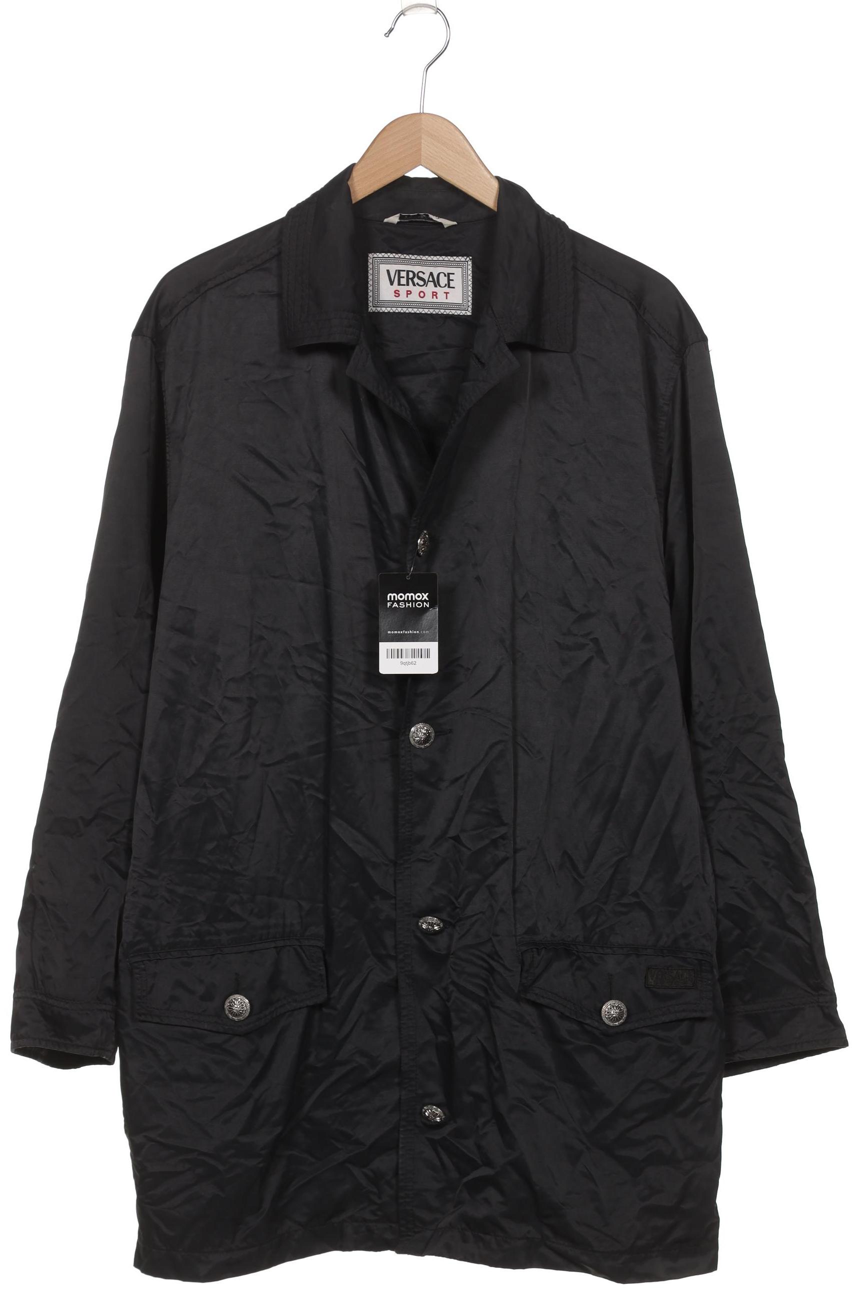 

Versace Herren Mantel, schwarz, Gr. 48