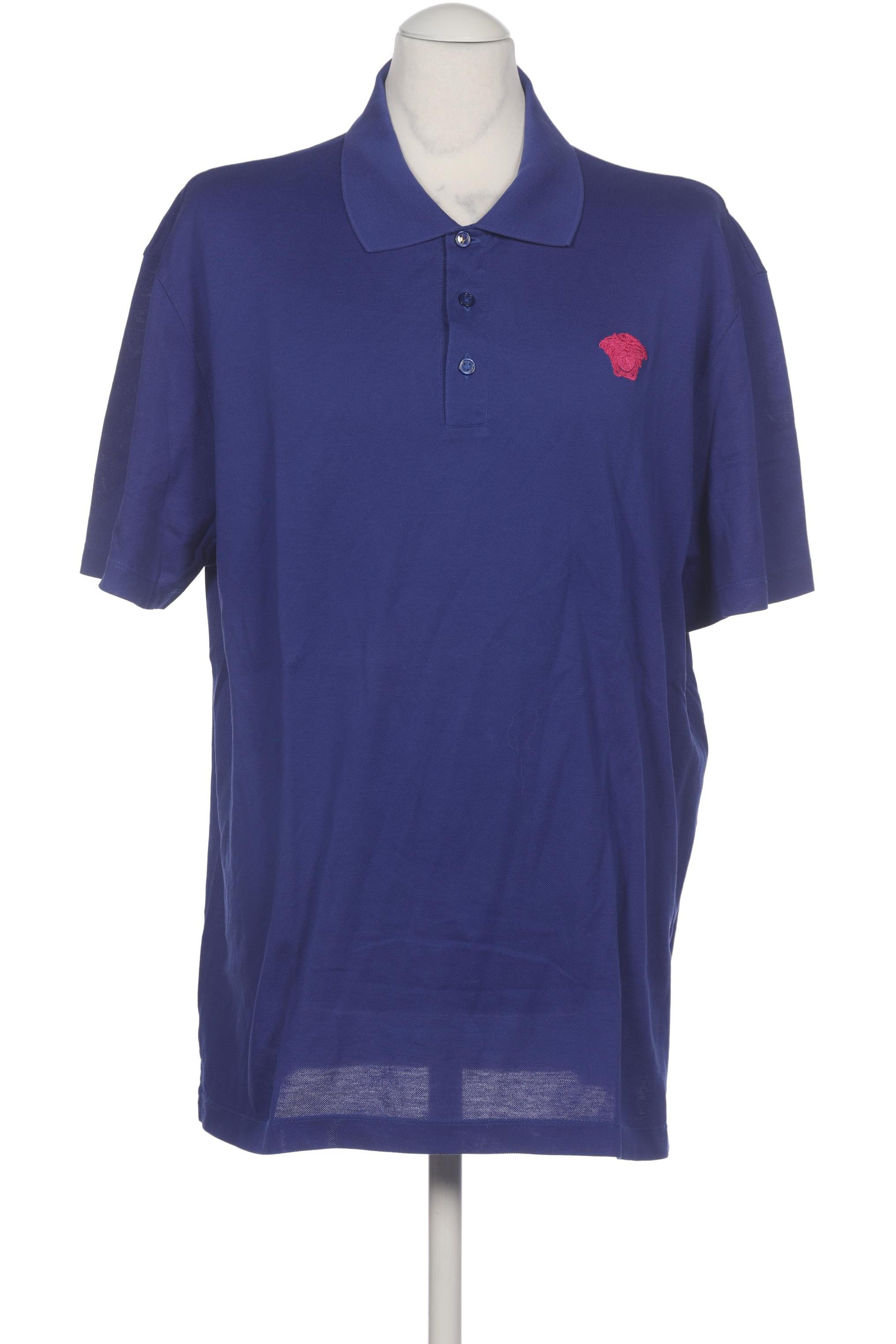 

Versace Herren Poloshirt, marineblau, Gr. 56