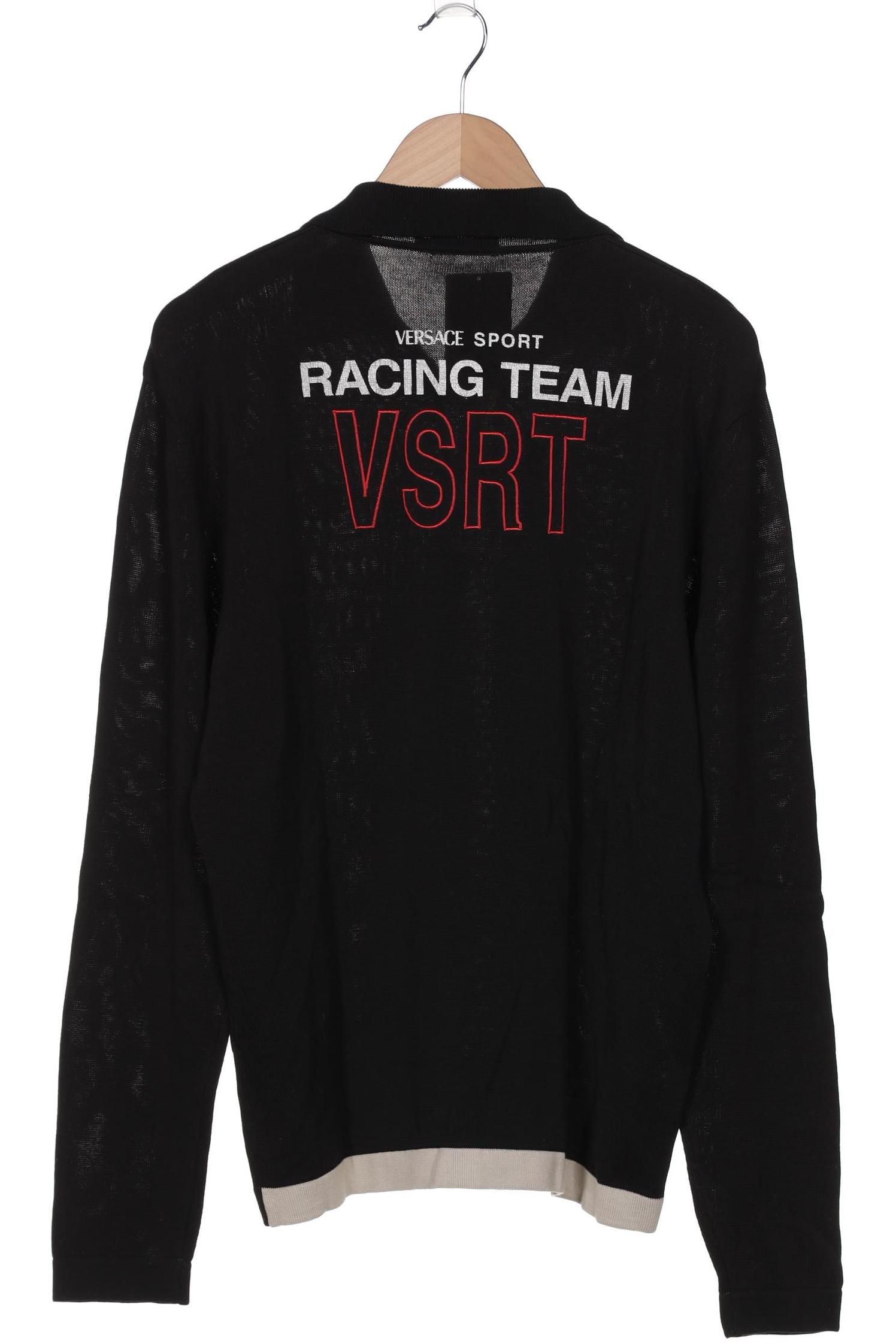 

Versace Herren Poloshirt, schwarz, Gr. 54