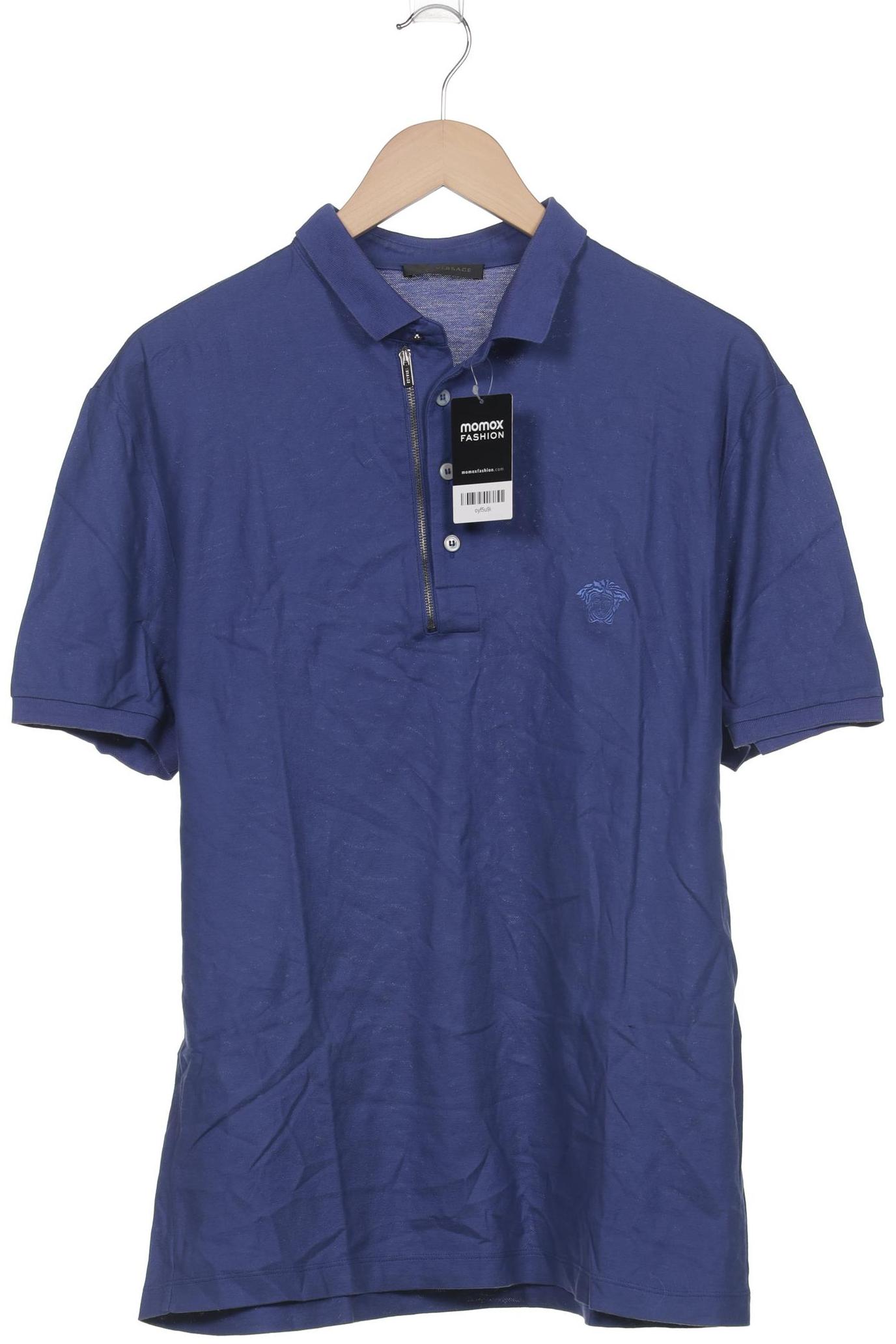 

Versace Herren Poloshirt, marineblau, Gr. 54