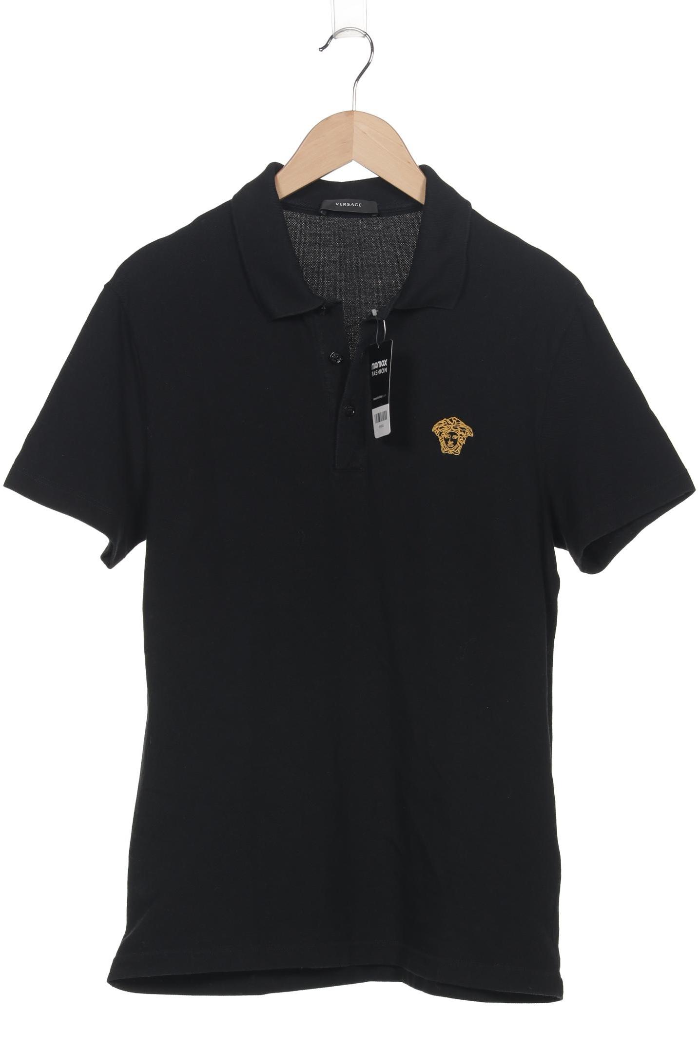 

Versace Herren Poloshirt, schwarz, Gr. 48