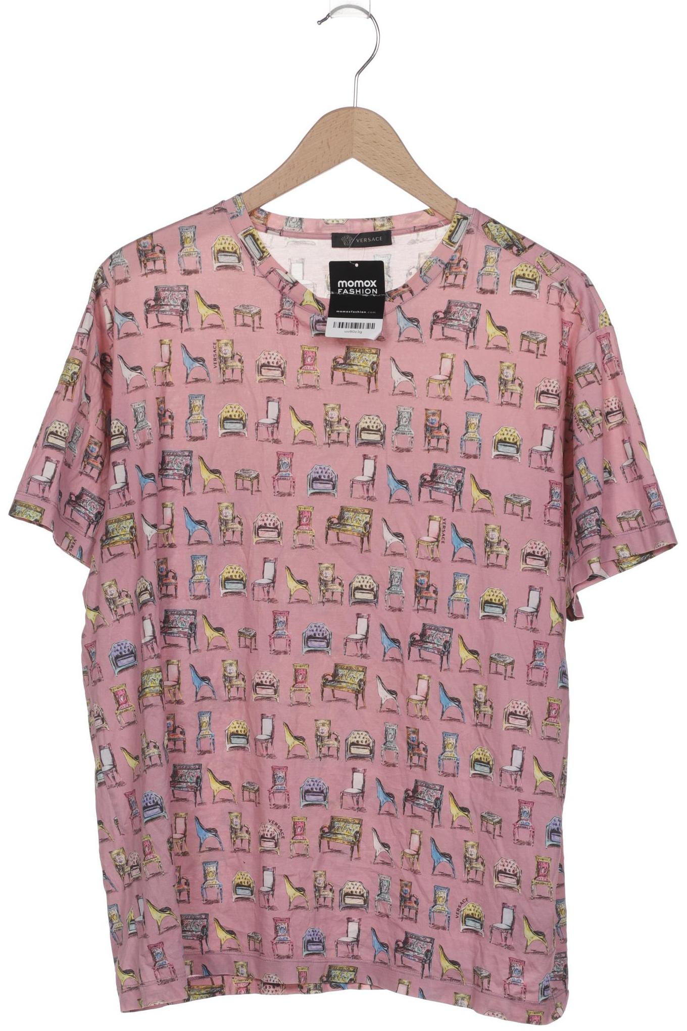 

Versace Herren T-Shirt, pink, Gr. 54