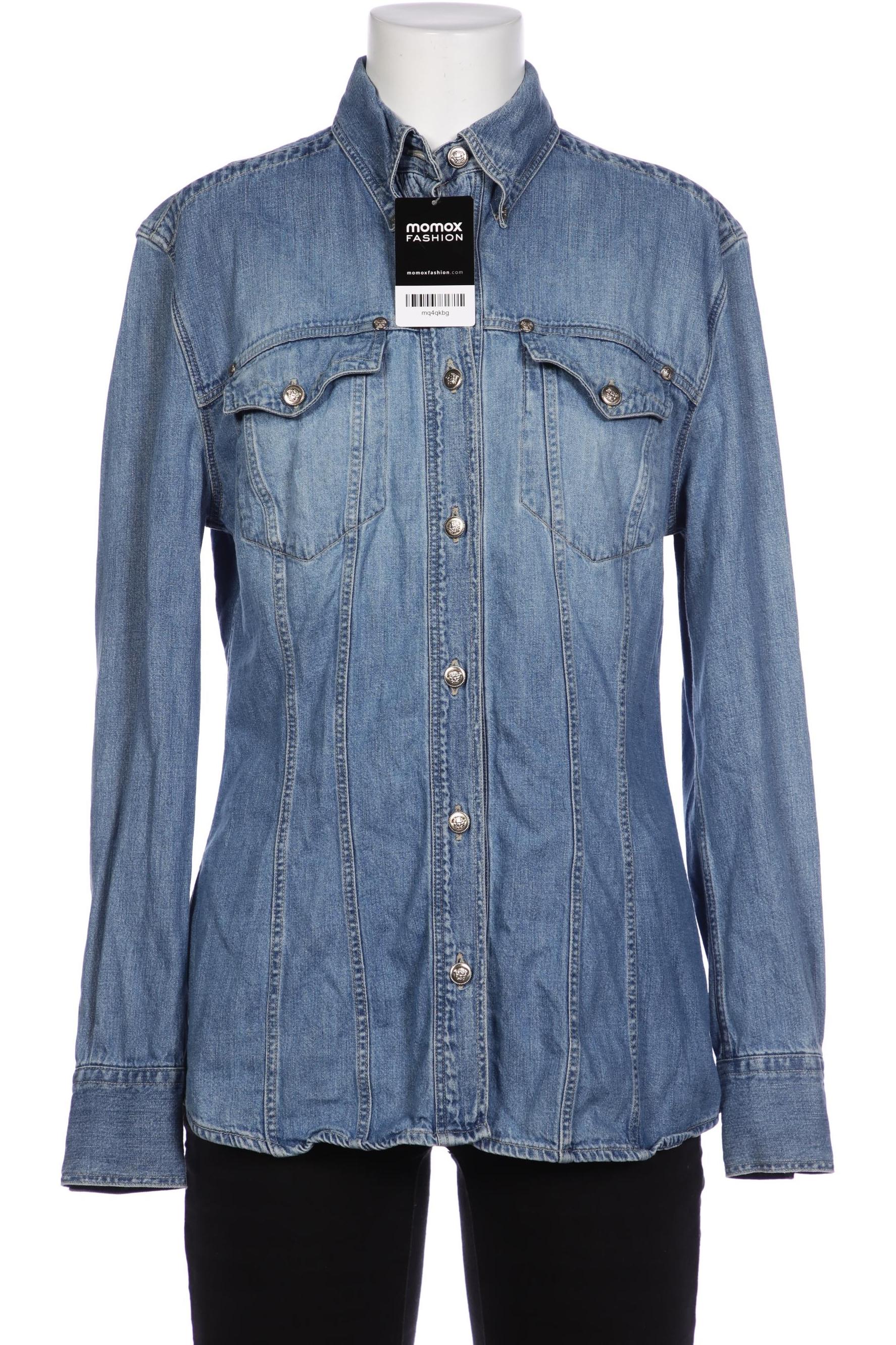 

Versace Jeans Couture Damen Bluse, blau, Gr. 36