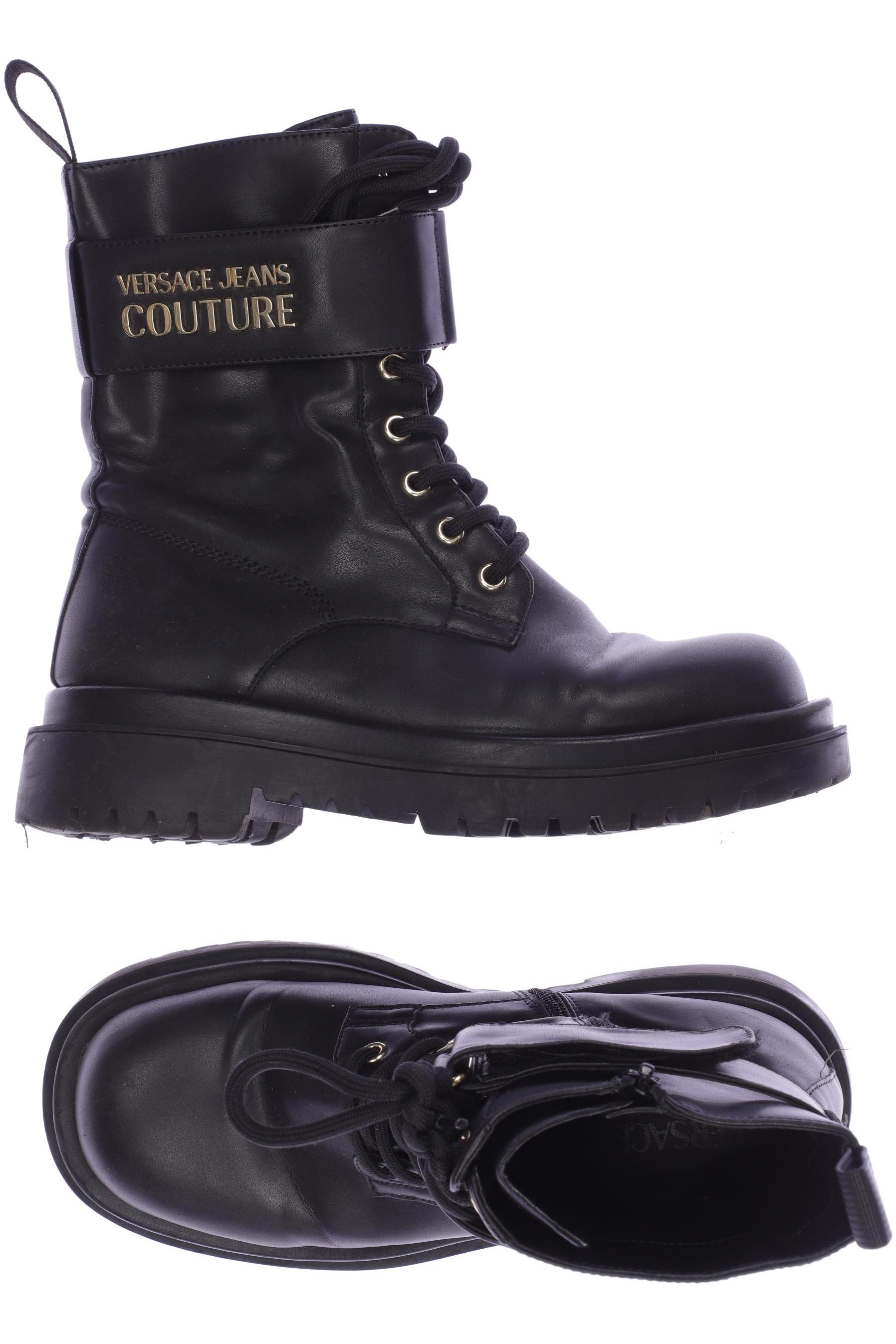 

Versace Jeans Couture Damen Stiefel, schwarz