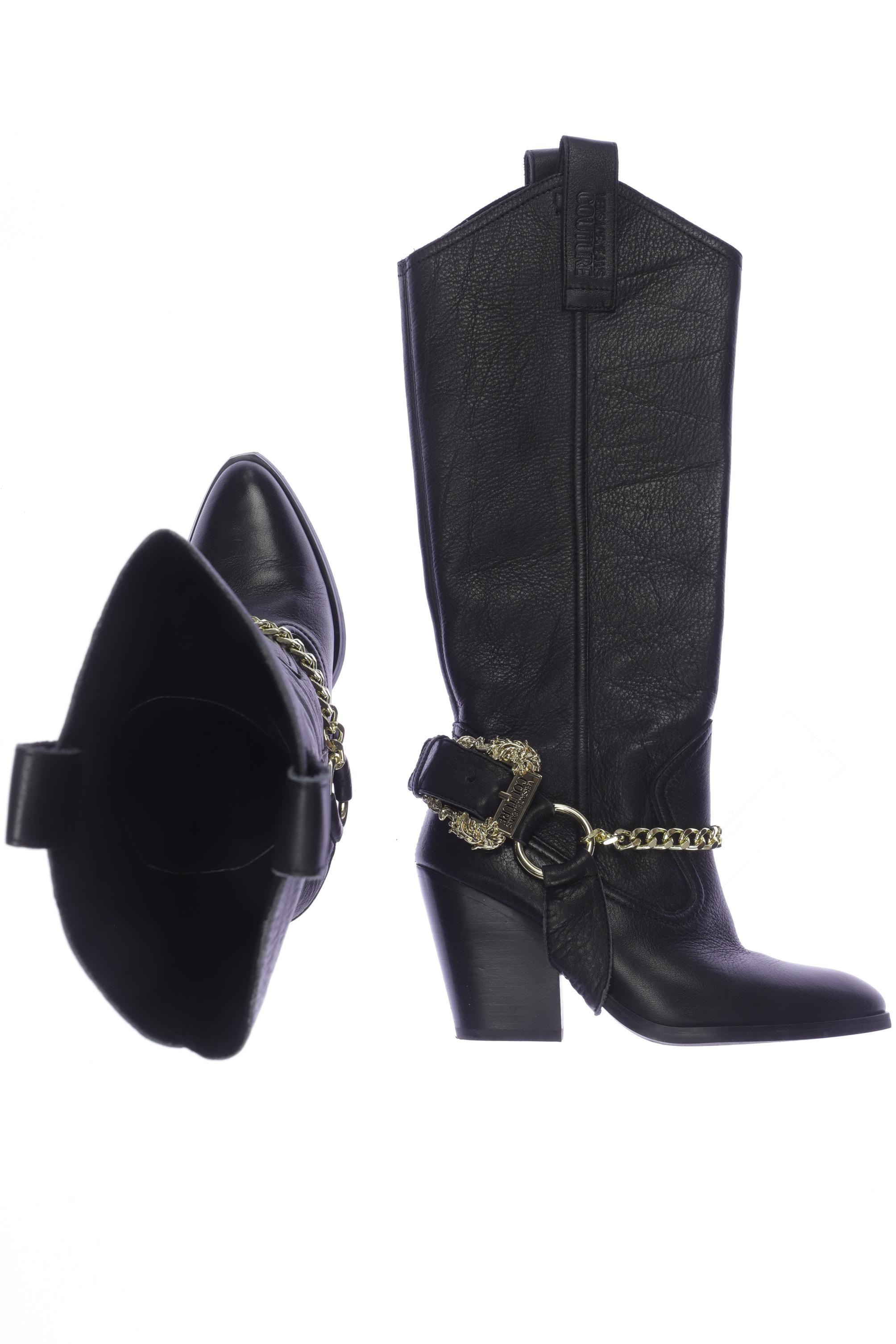 

Versace Jeans Couture Damen Stiefel, schwarz, Gr. 35