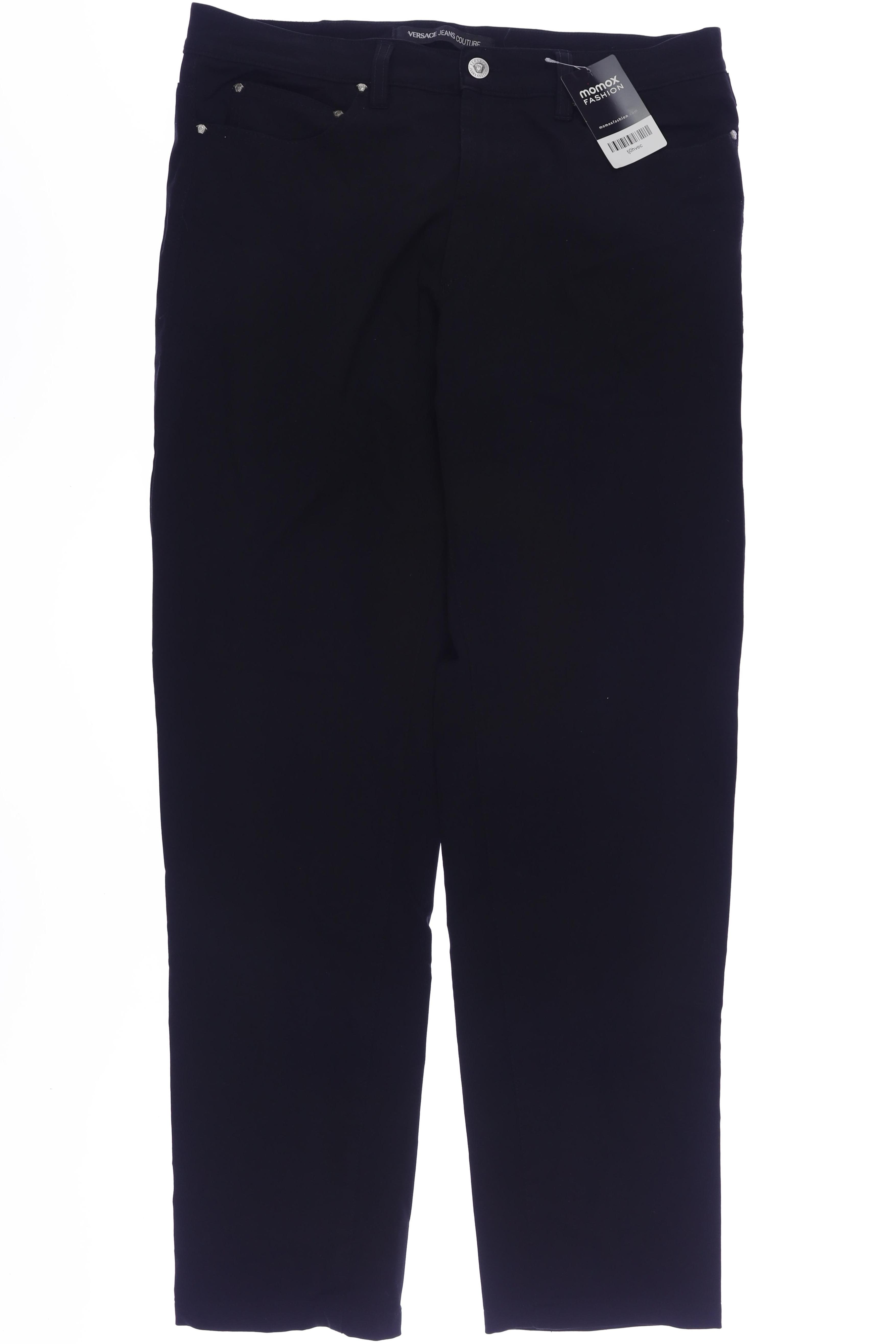 

Versace Jeans Couture Damen Stoffhose, schwarz, Gr. 35