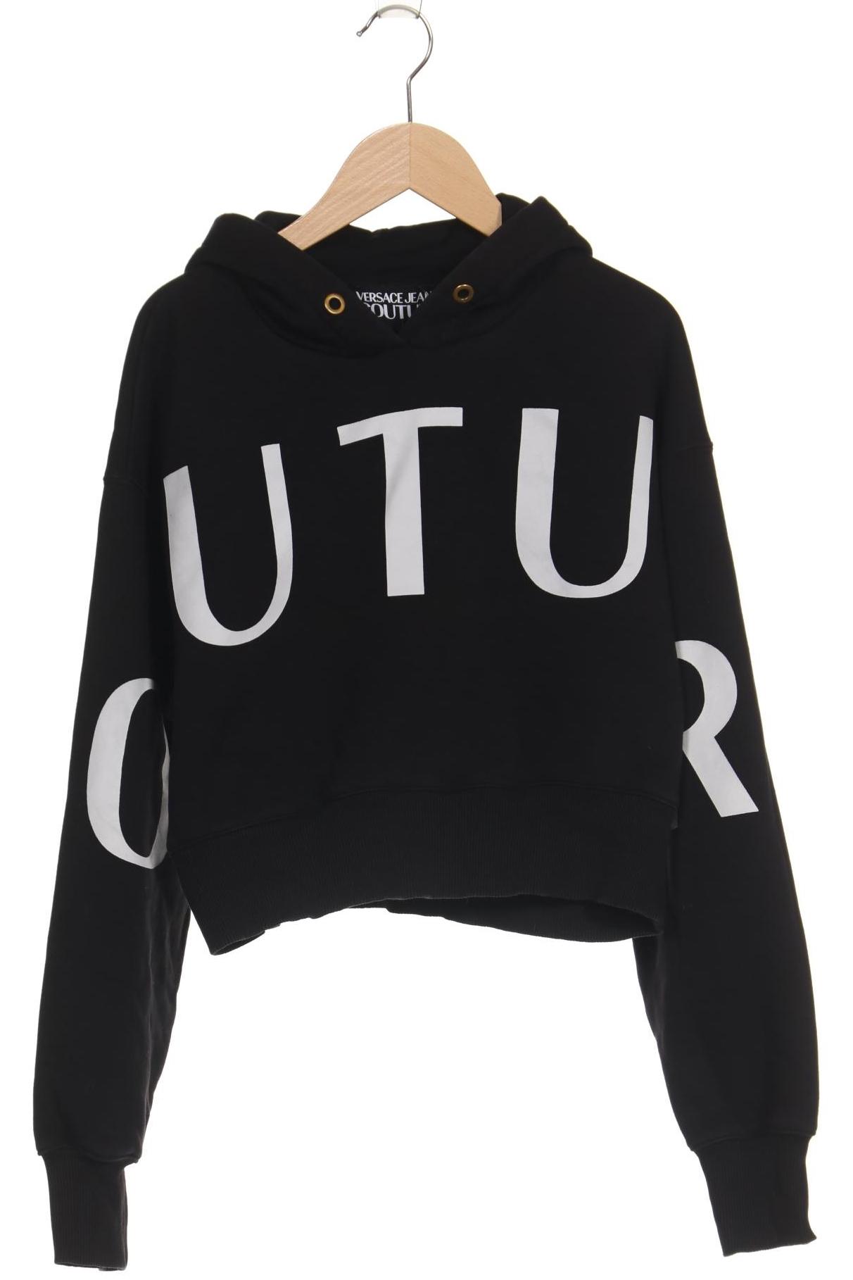 

Versace Jeans Couture Damen Kapuzenpullover, schwarz, Gr. 36
