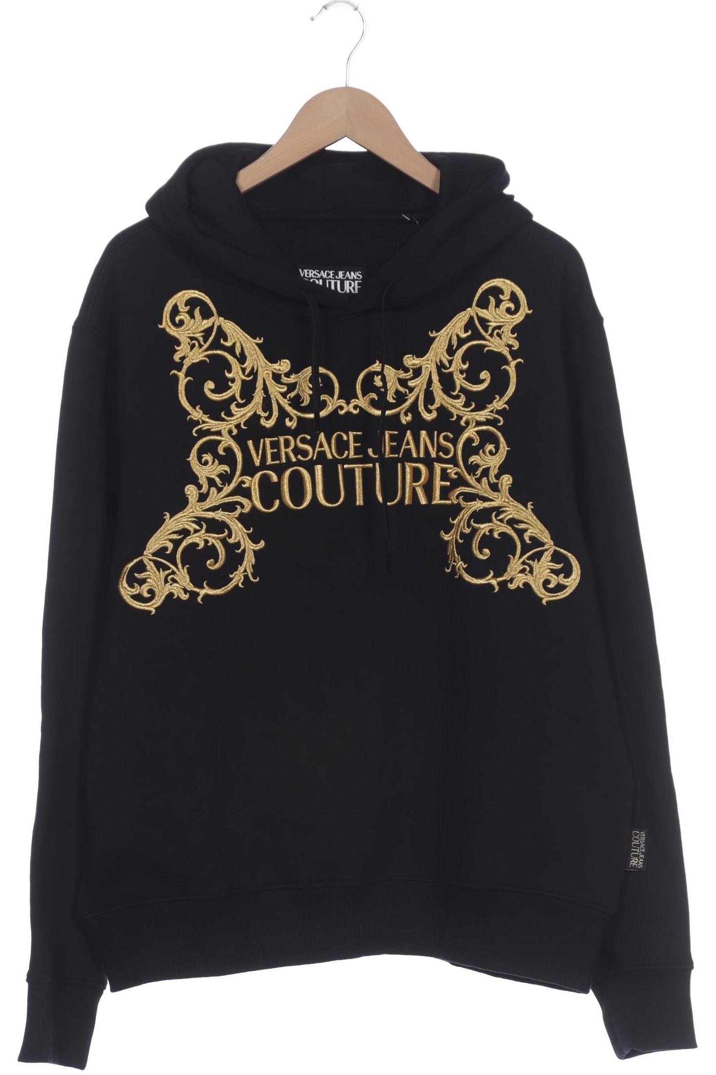 

Versace Jeans Couture Herren Kapuzenpullover, schwarz, Gr. 56