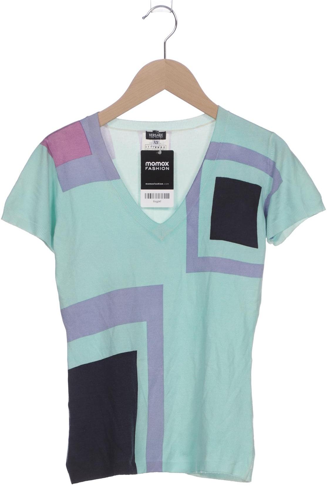 

Versace Jeans Couture Damen T-Shirt, türkis, Gr. 34