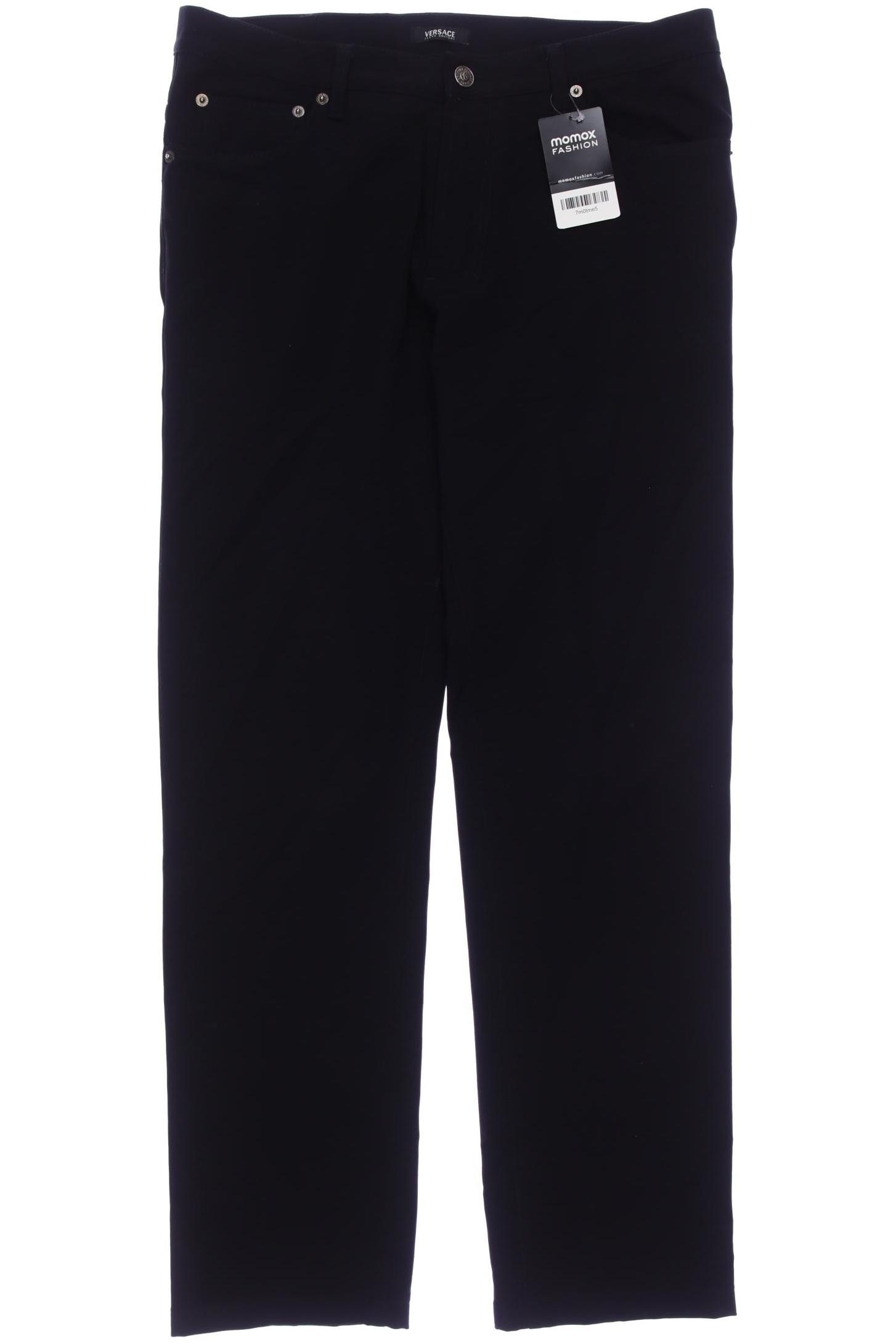 

Versace Jeans Couture Herren Stoffhose, schwarz, Gr. 36