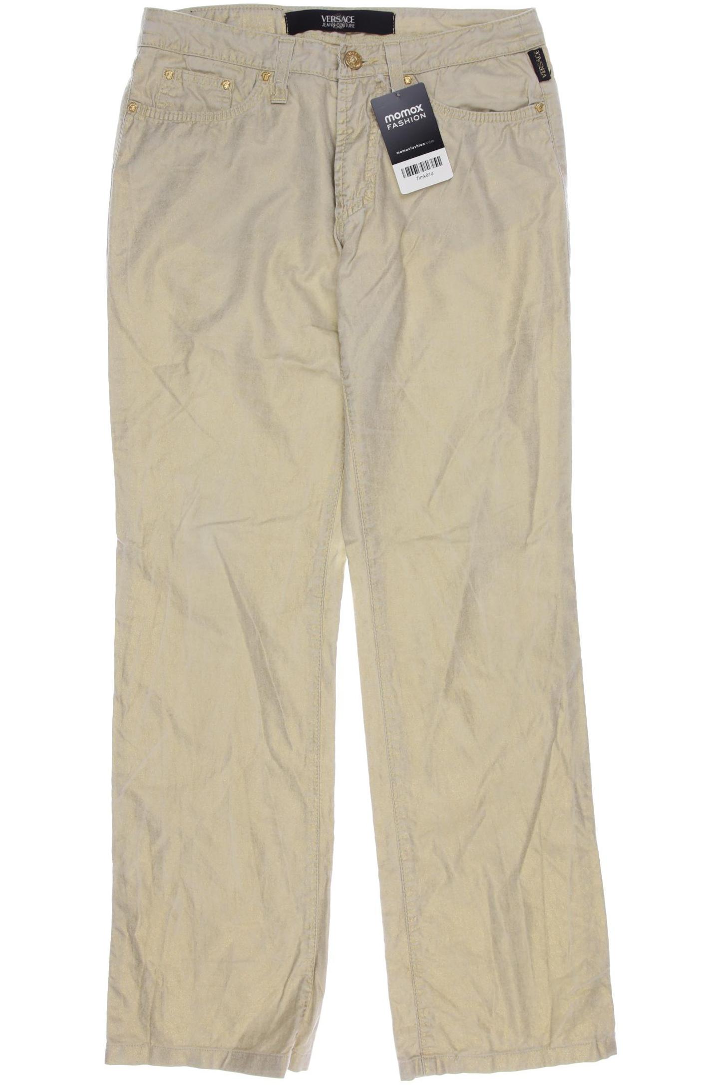 

Versace Jeans Couture Damen Stoffhose, beige, Gr. 27