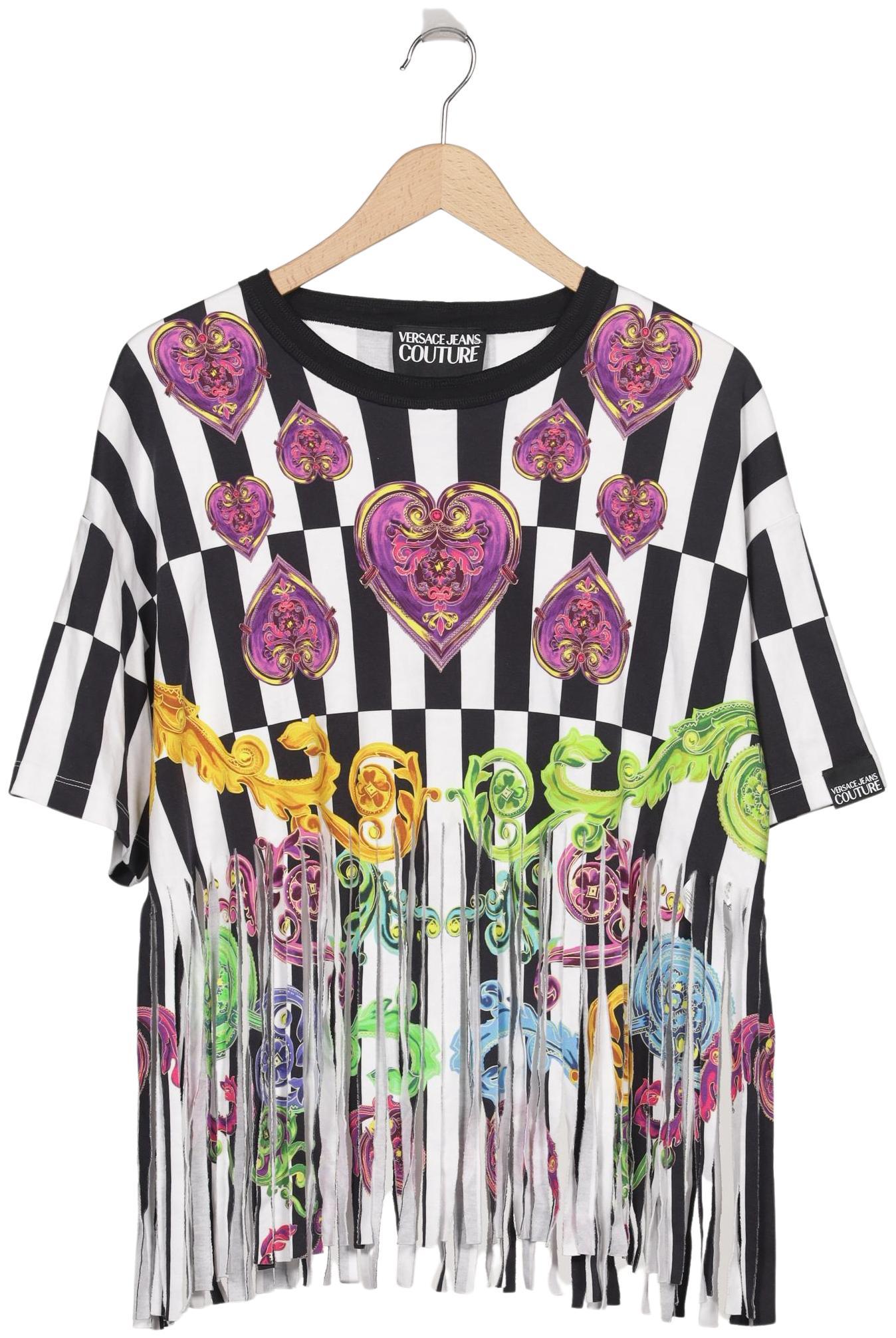 

Versace Jeans Couture Damen T-Shirt, mehrfarbig, Gr. 36