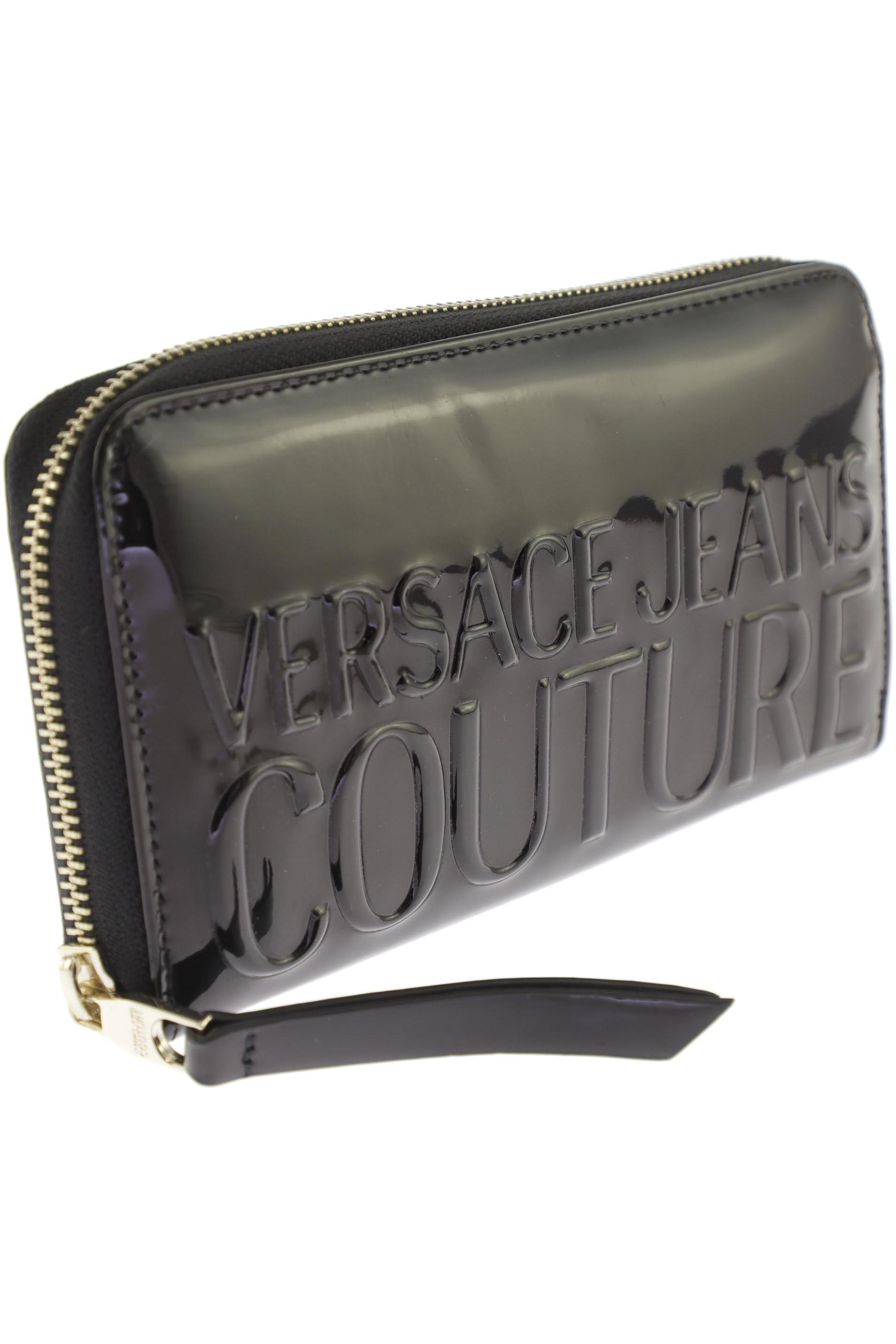 

Versace Jeans Couture Damen Portemonnaie, schwarz, Gr.
