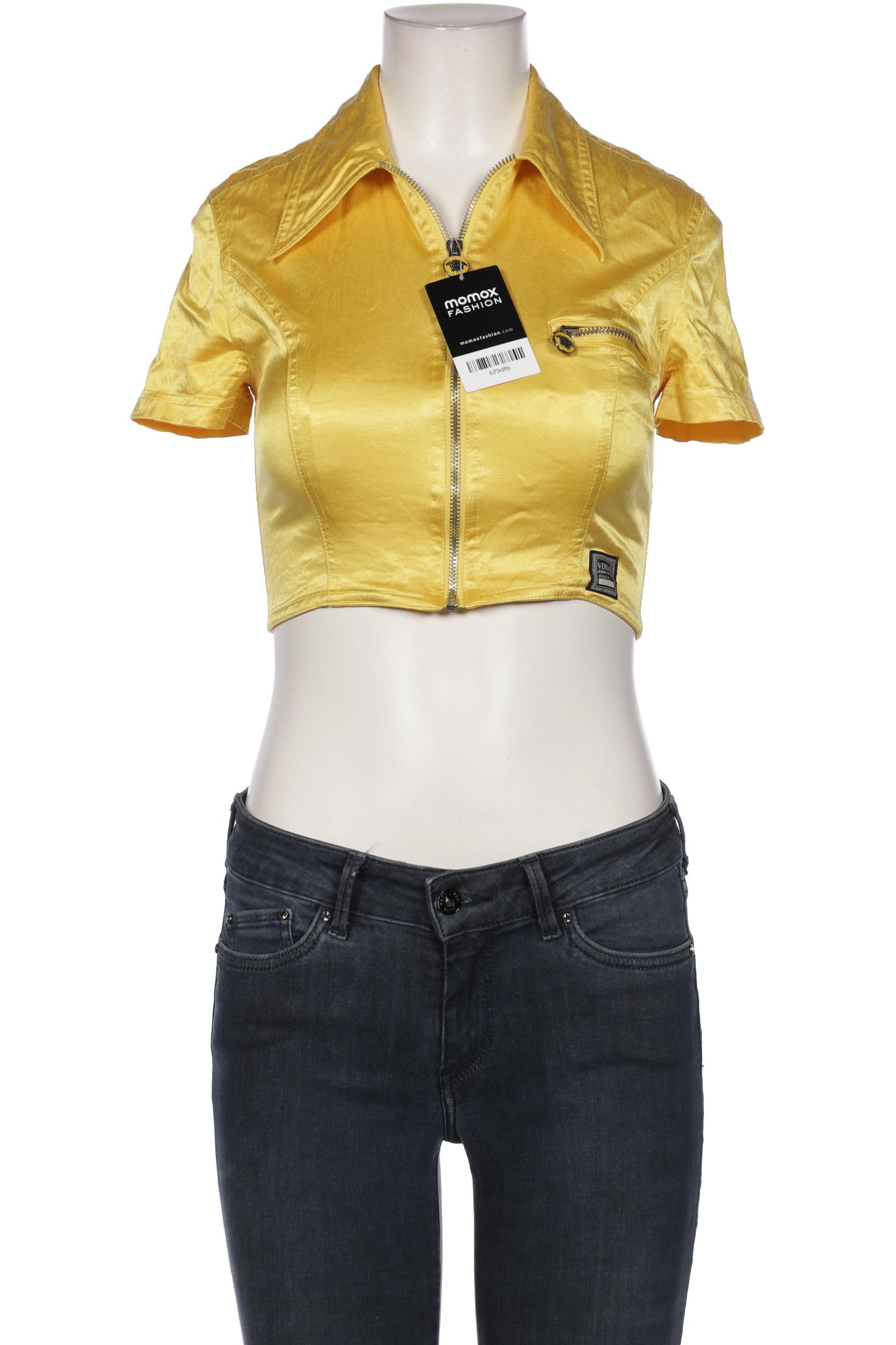 

Versace Jeans Couture Damen Bluse, gelb, Gr. 38