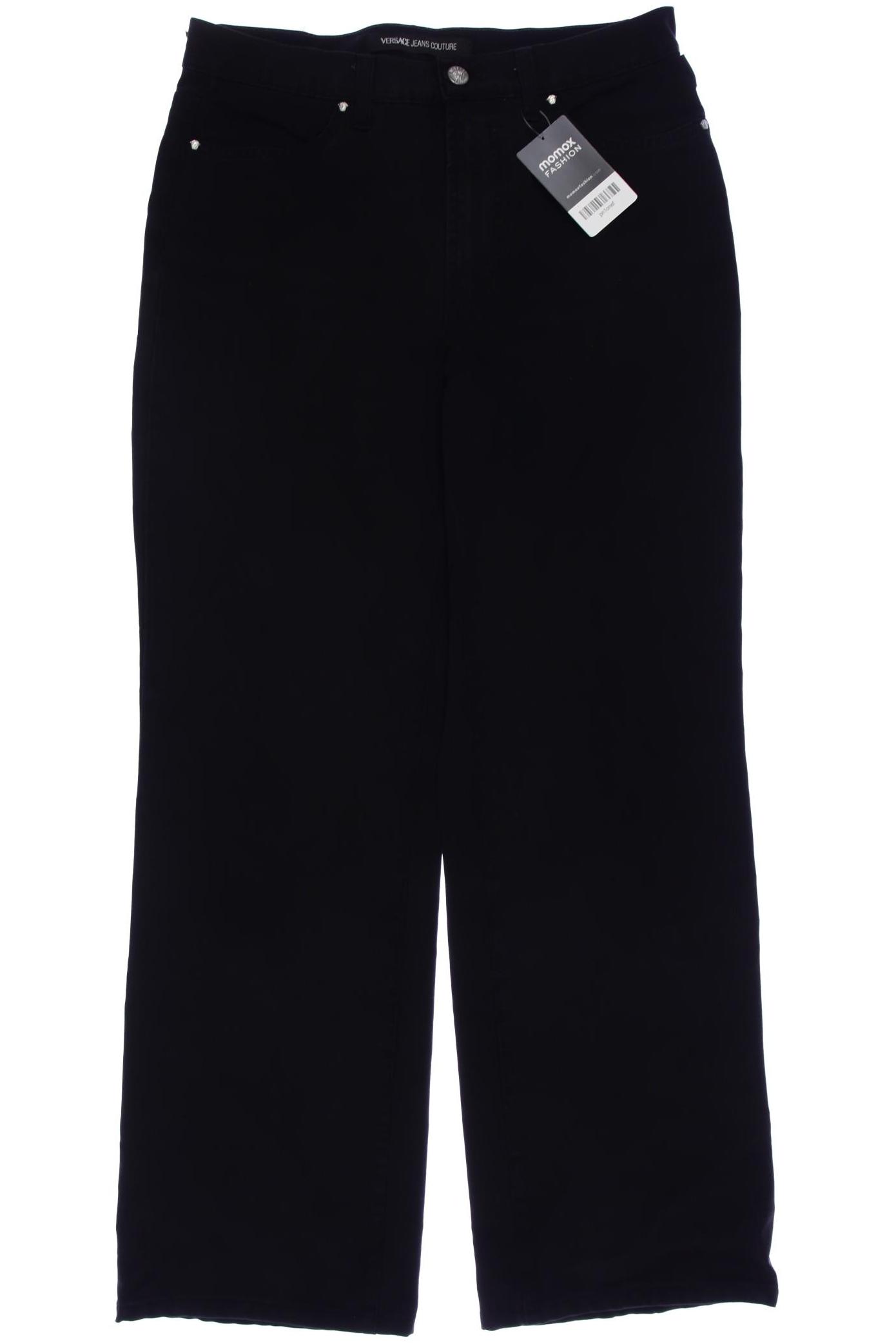 

Versace Jeans Couture Damen Stoffhose, schwarz, Gr. 32