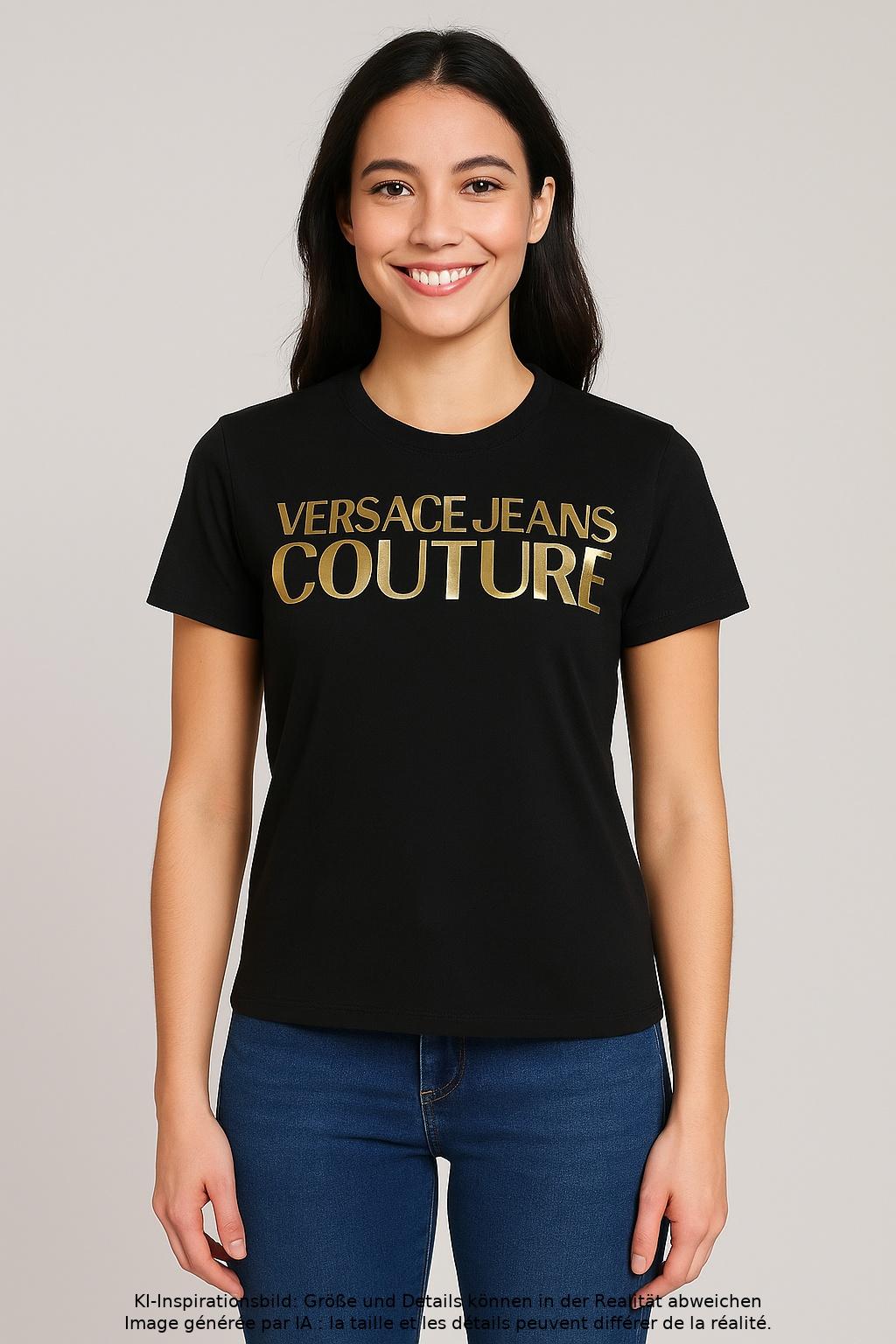 

Versace Jeans Couture Damen T-Shirt, mehrfarbig, Gr. 36