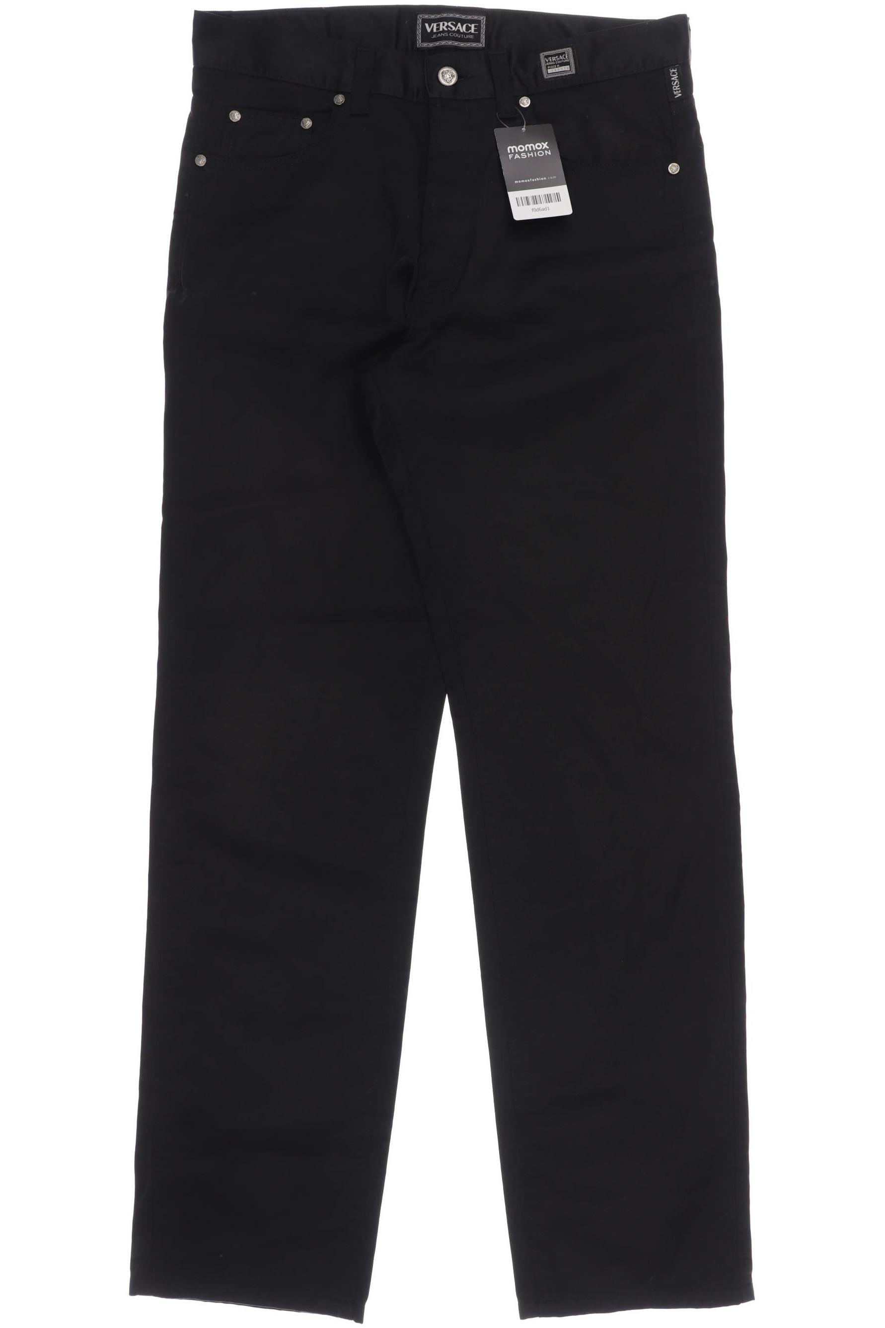 

Versace Jeans Couture Damen Stoffhose, schwarz, Gr. 48