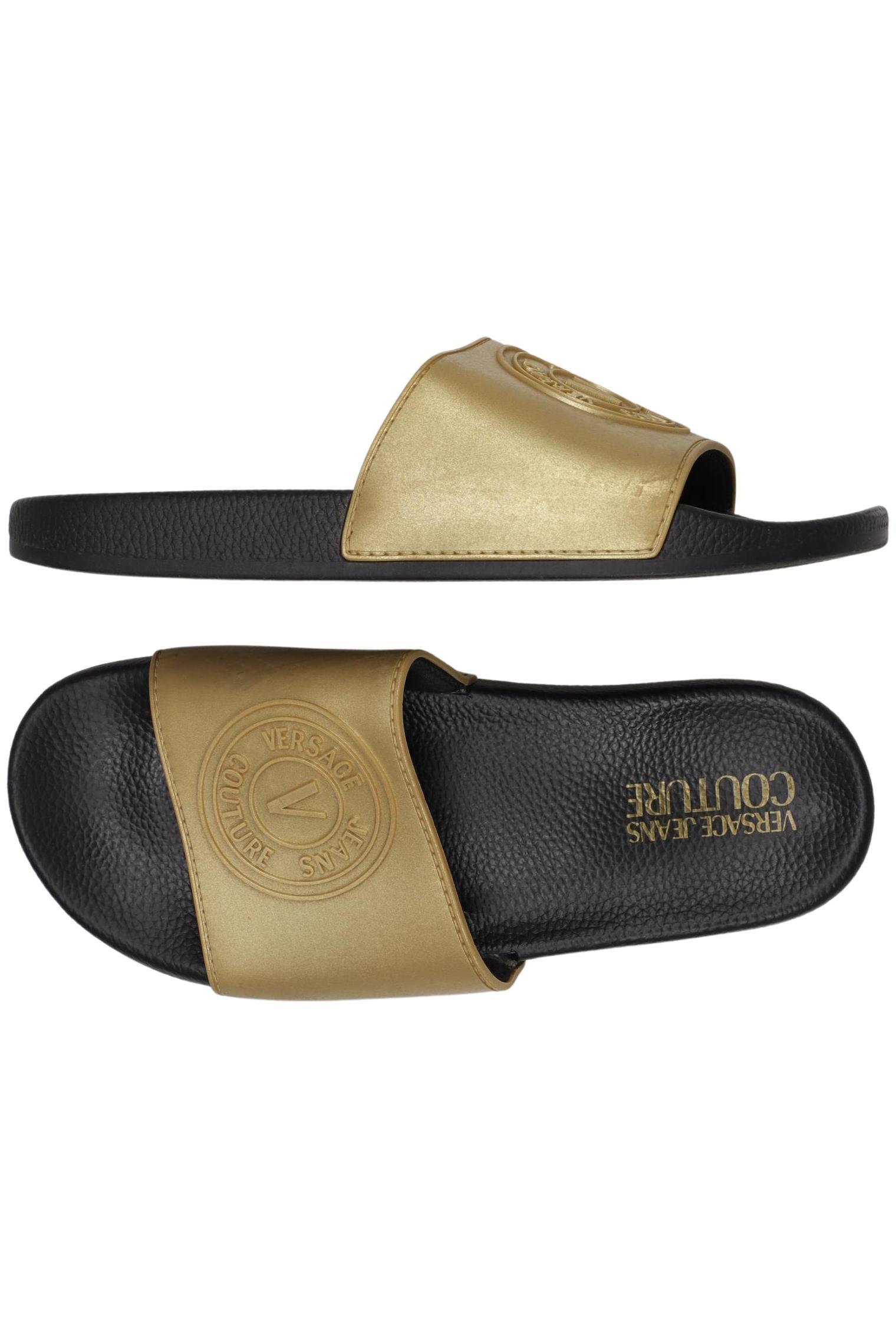 

Versace Jeans Couture Damen Sandale, gold, Gr. 38