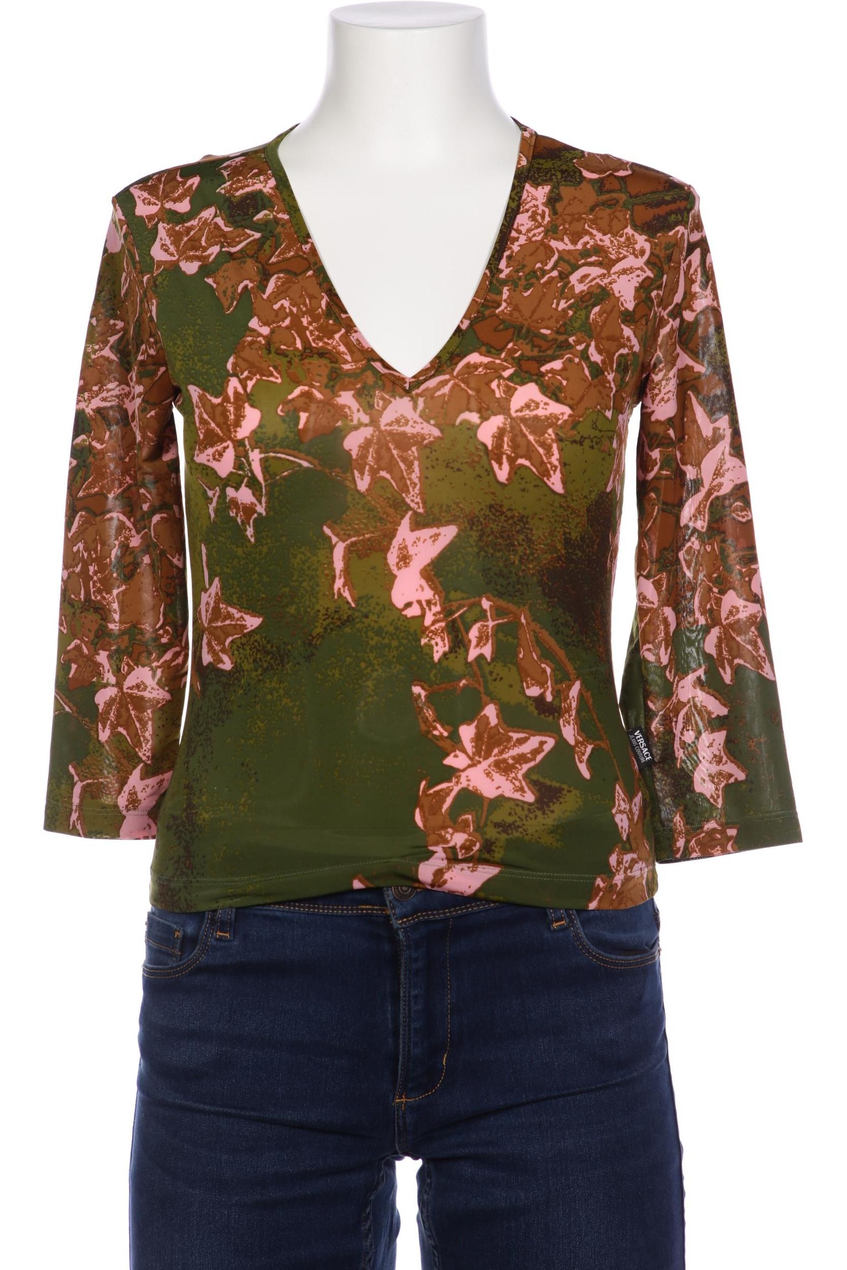 

Versace Jeans Couture Damen Langarmshirt, grün, Gr. 38