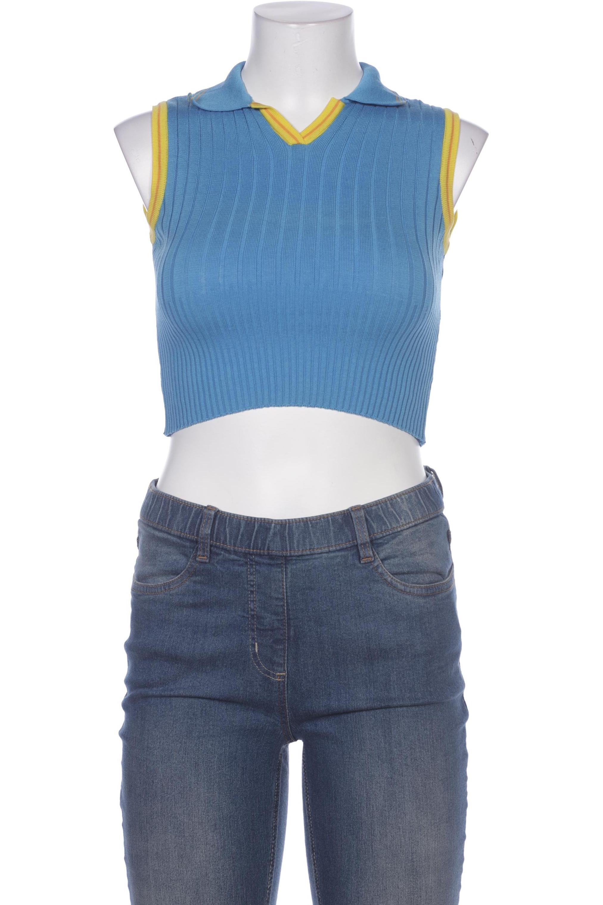

Versace Jeans Couture Damen Top, blau, Gr. 38