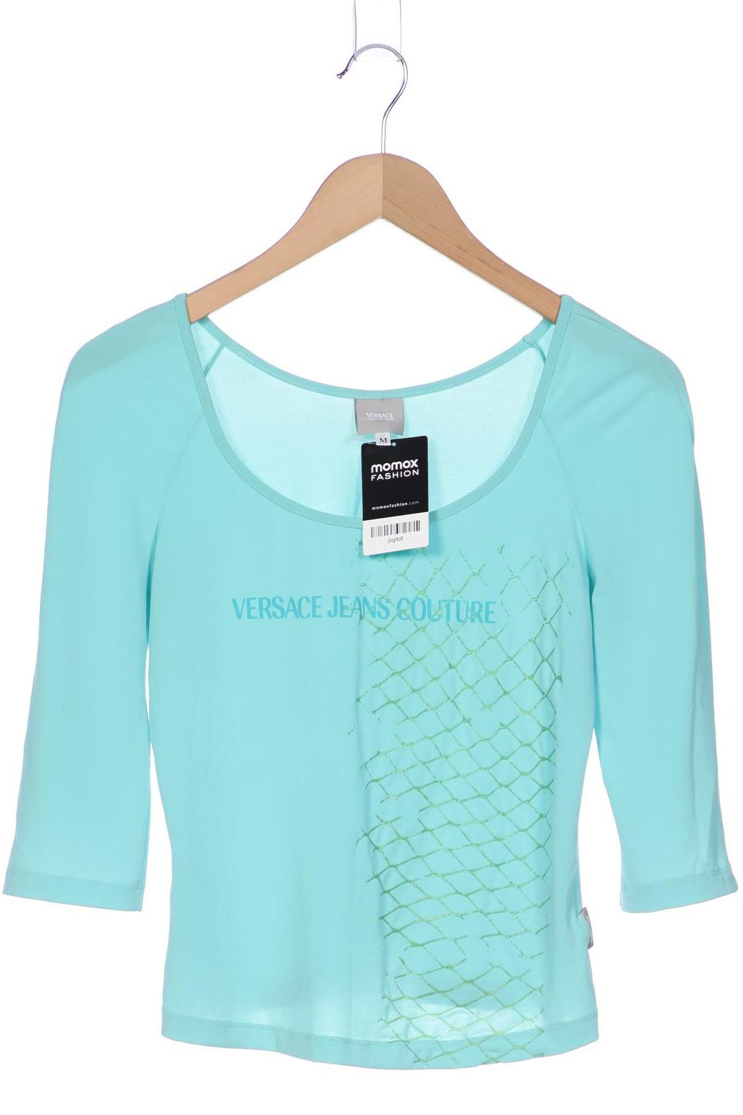 

Versace Jeans Couture Damen Langarmshirt, türkis, Gr. 38