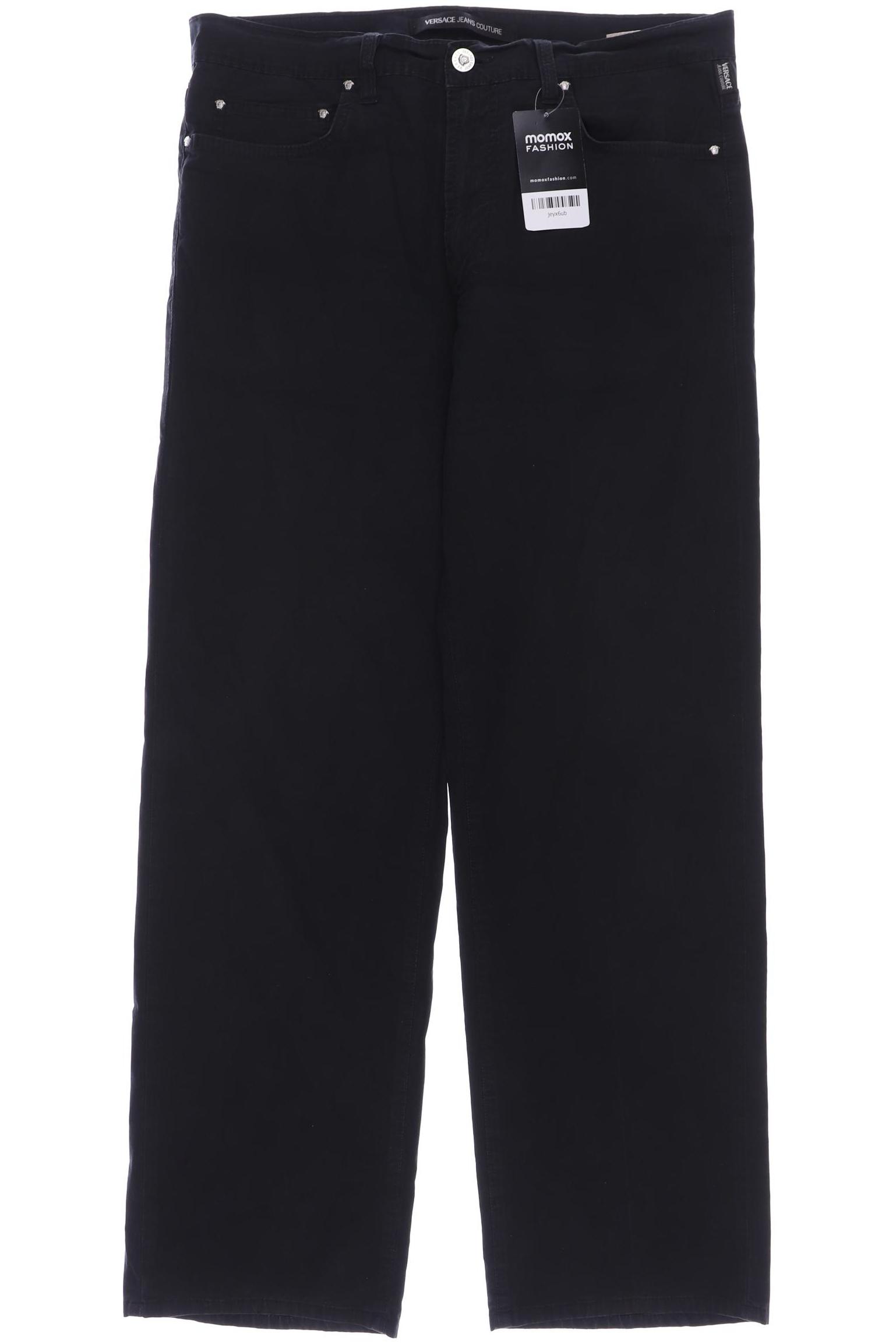 

Versace Jeans Couture Herren Stoffhose, schwarz, Gr. 35