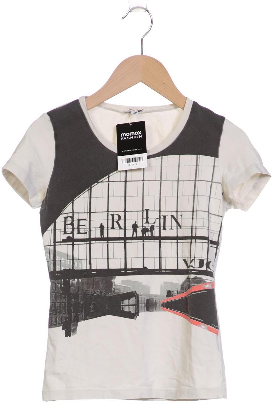 

Versace Jeans Couture Damen T-Shirt, cremeweiß, Gr. 34
