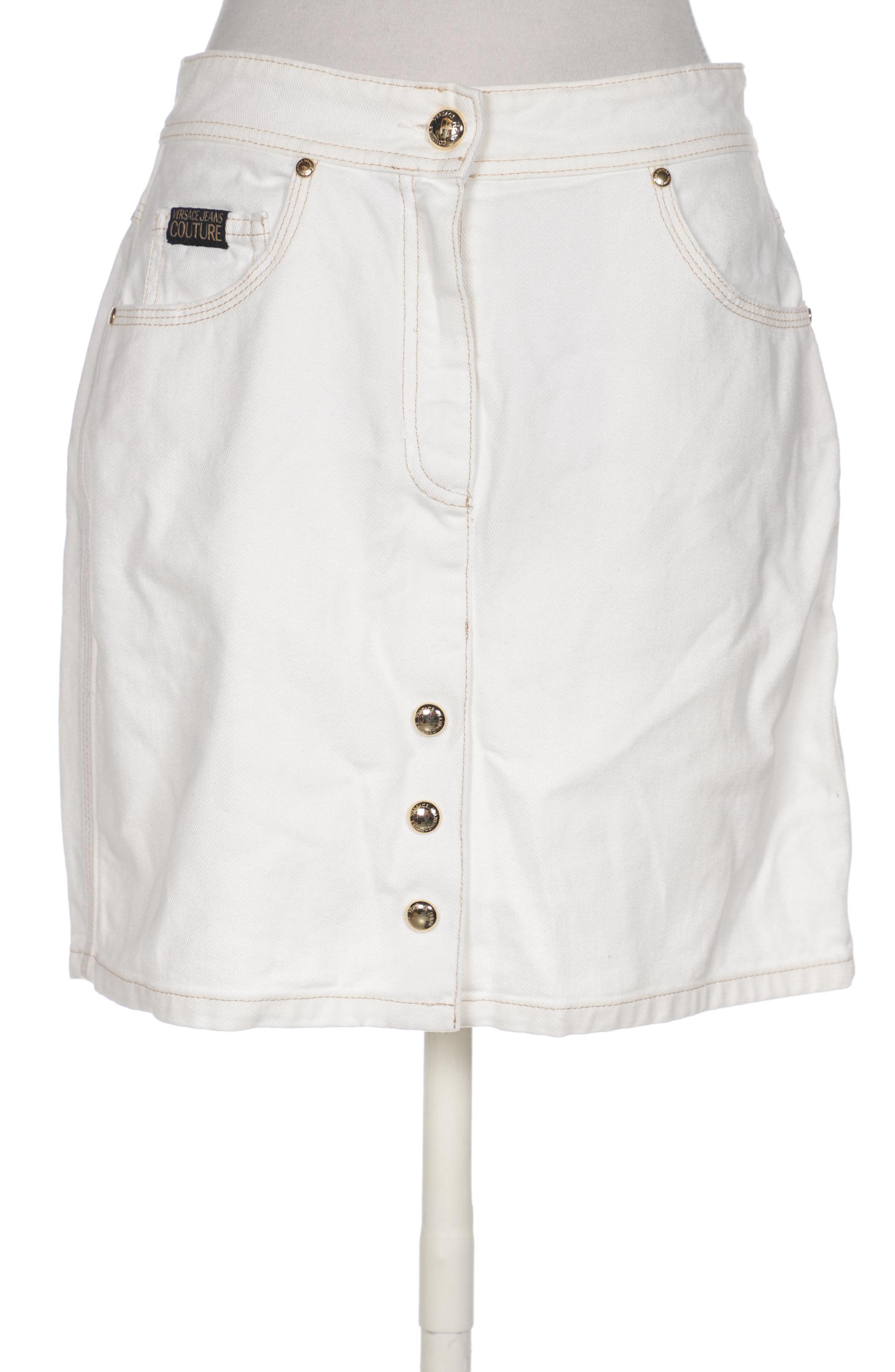 

Versace Jeans Couture Damen Rock, weiß, Gr. 36
