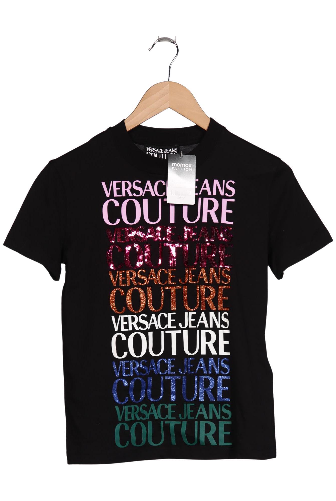 

Versace Jeans Couture Damen T-Shirt, schwarz, Gr. 34