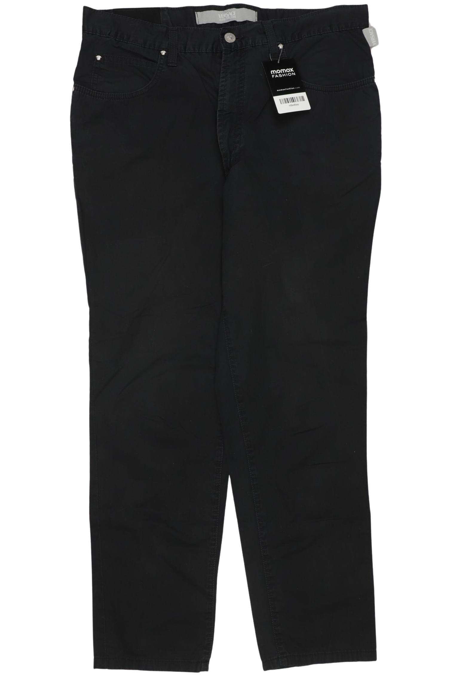 

Versace Jeans Couture Herren Stoffhose, schwarz, Gr. 34