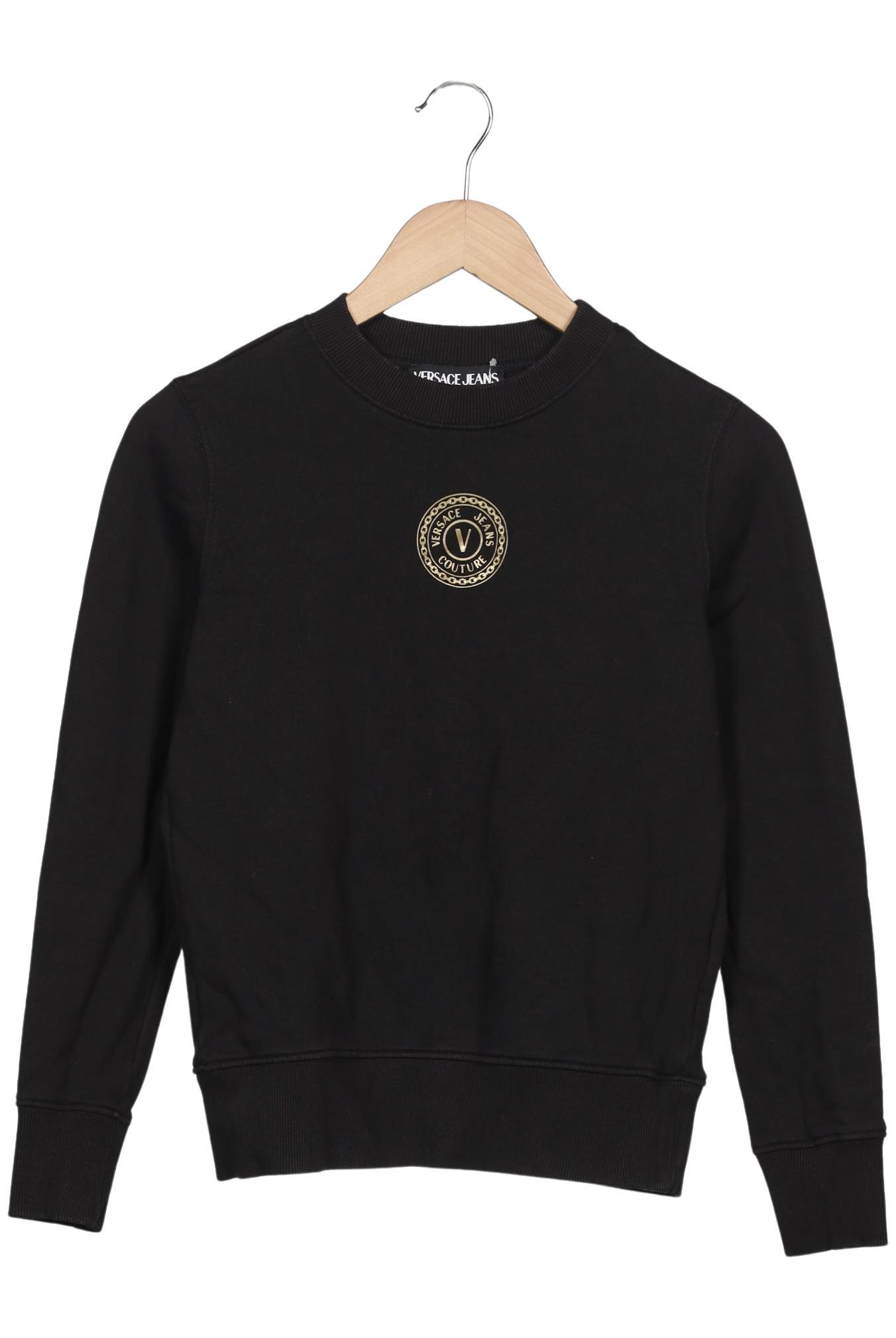 

Versace Jeans Couture Damen Sweatshirt, schwarz, Gr. 34