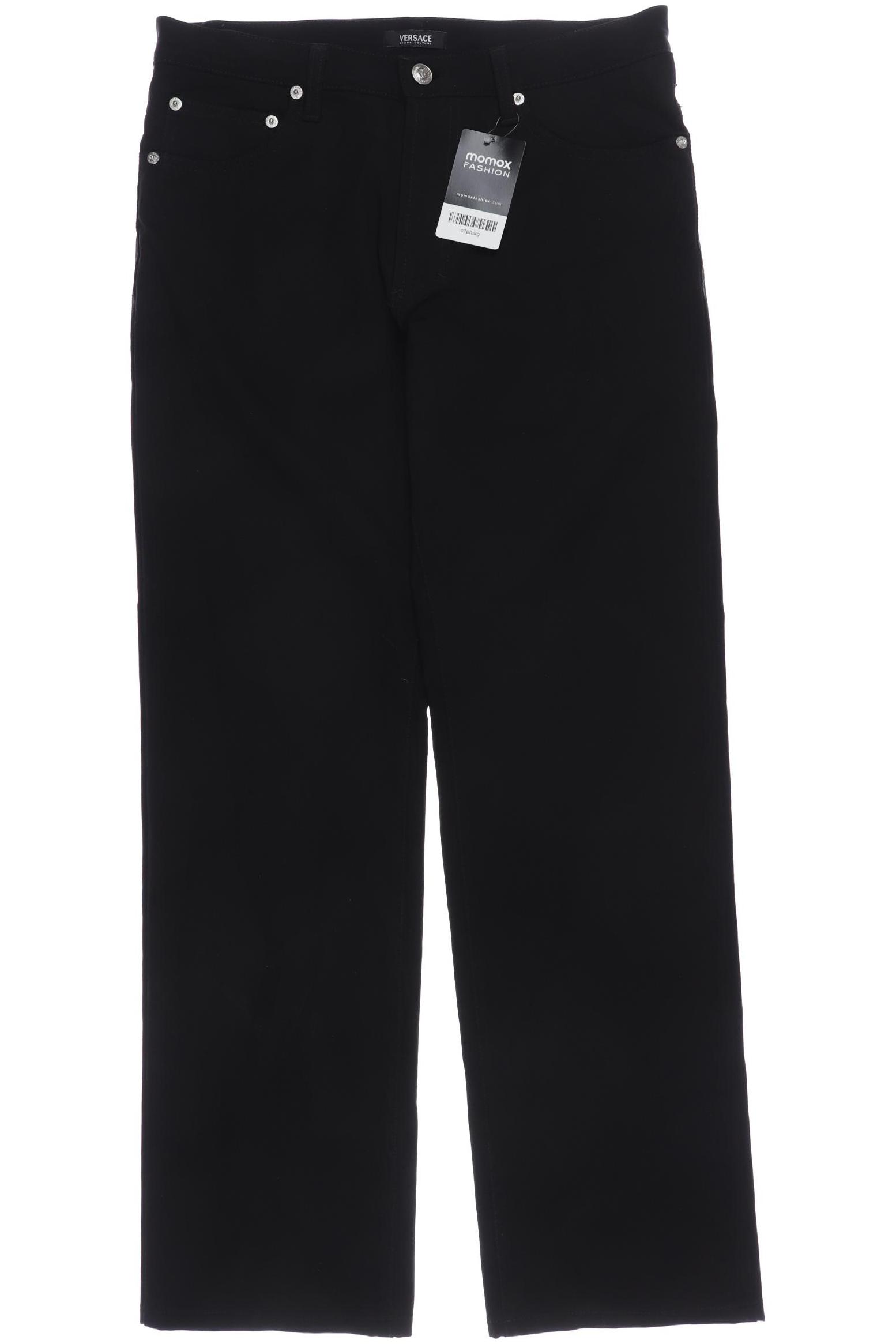 

Versace Jeans Couture Damen Stoffhose, schwarz, Gr. 32