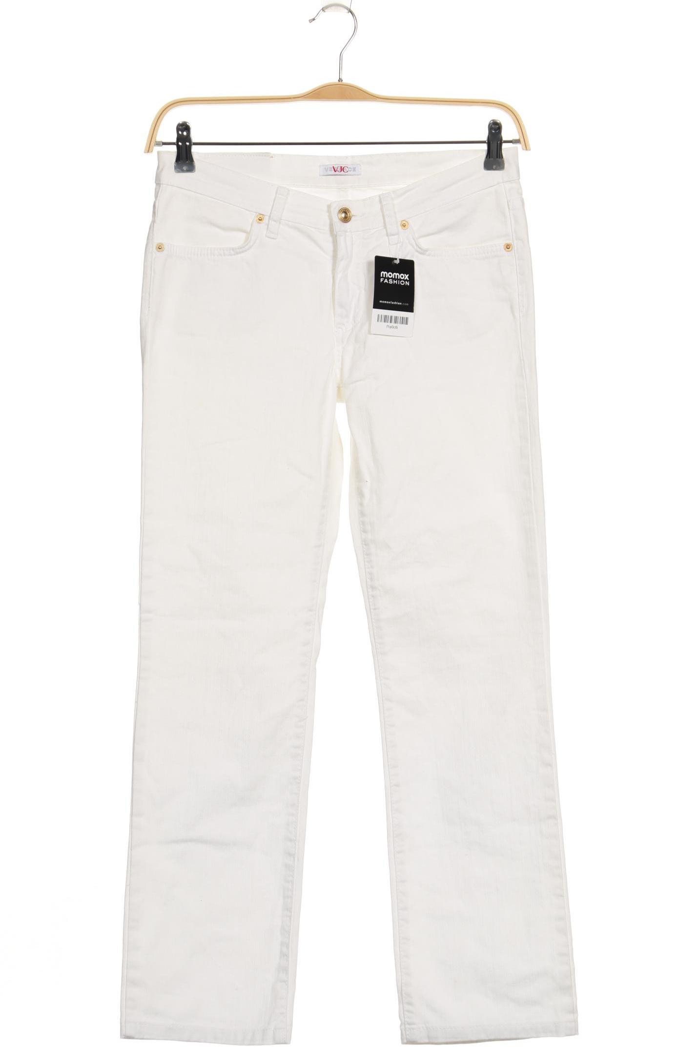 

Versace Jeans Couture Damen Jeans, cremeweiß, Gr. 30