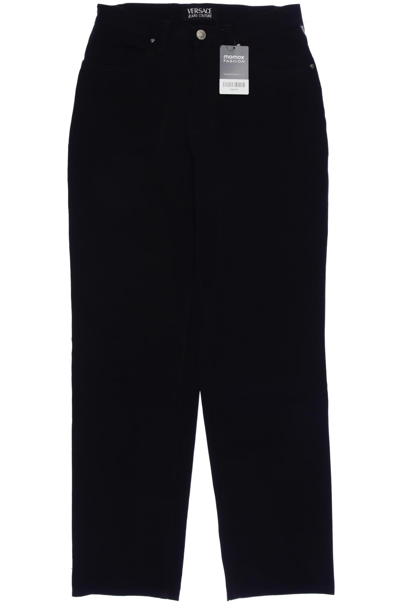 

Versace Jeans Couture Damen Stoffhose, schwarz, Gr. 27