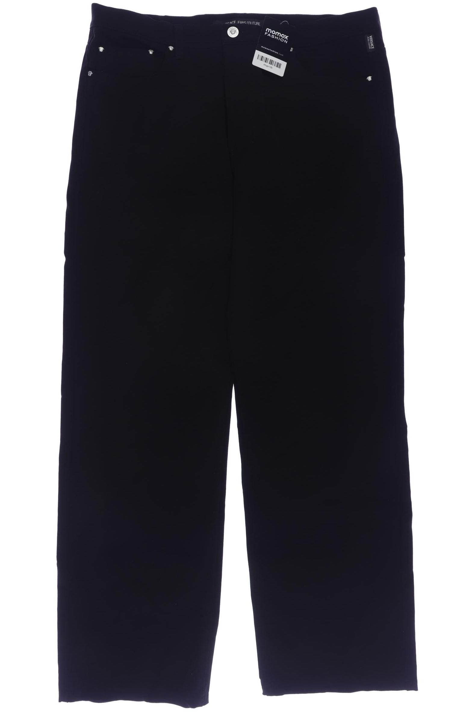 

Versace Jeans Couture Damen Stoffhose, schwarz, Gr. 38