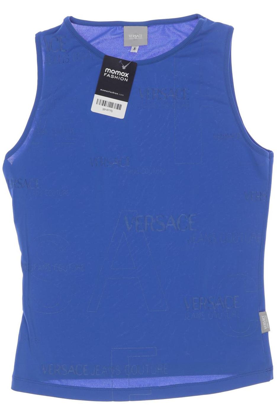 

Versace Jeans Couture Damen Top, blau, Gr. 36