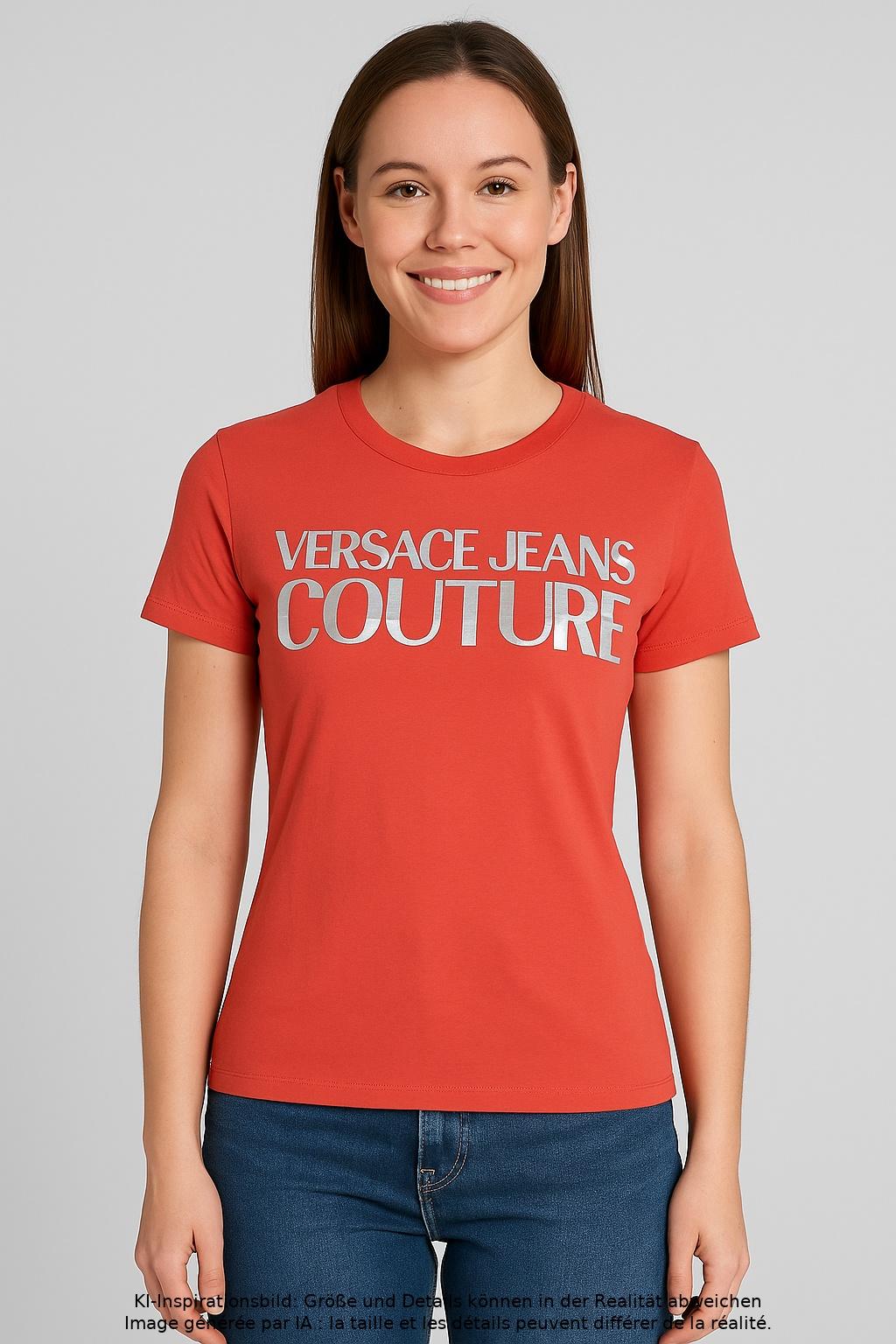 

Versace Jeans Couture Damen T-Shirt, rot, Gr. 36