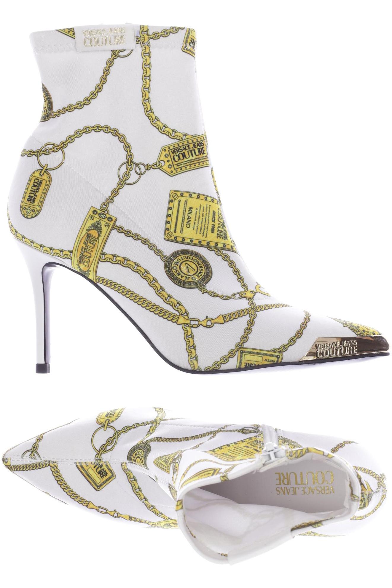 

Versace Jeans Couture Damen Stiefelette, weiß, Gr. 35