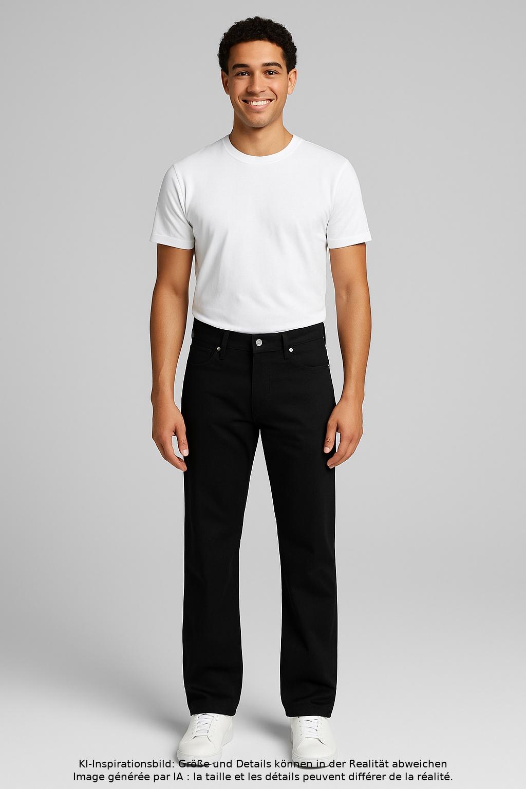 

Versace Jeans Couture Herren Stoffhose, schwarz, Gr. 35