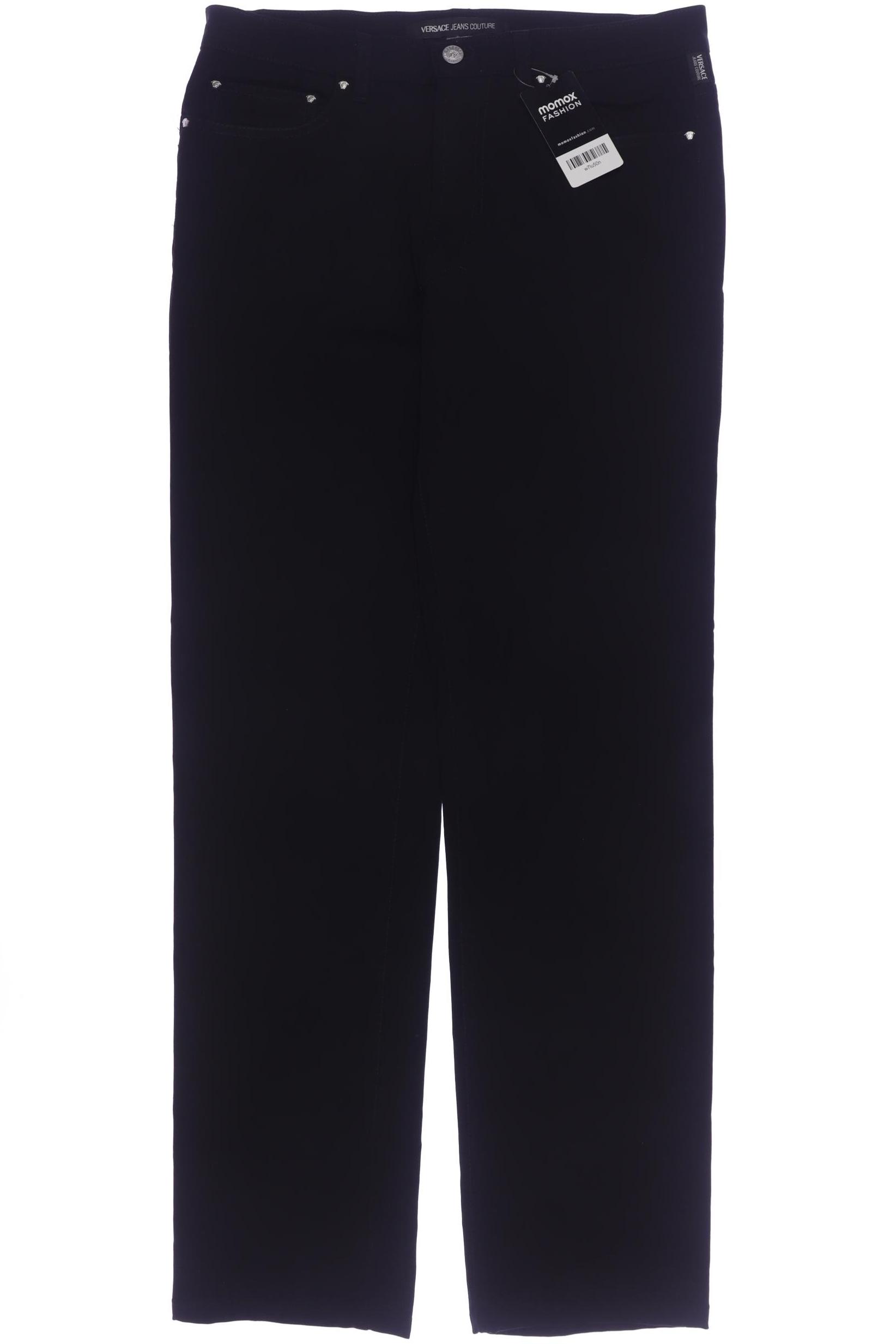 

Versace Jeans Couture Damen Stoffhose, schwarz, Gr. 48