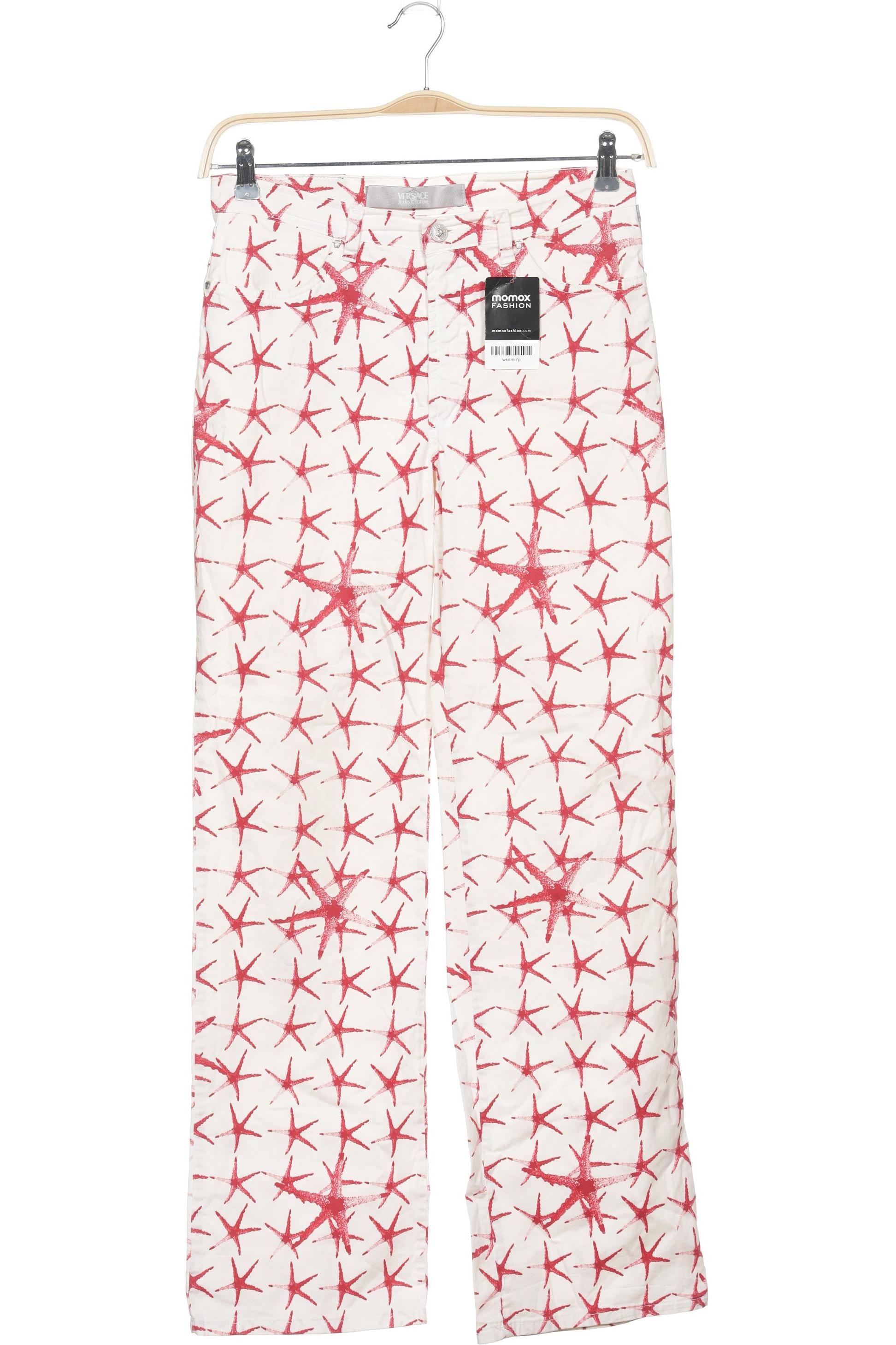 

Versace Jeans Couture Damen Jeans, cremeweiß, Gr. 32