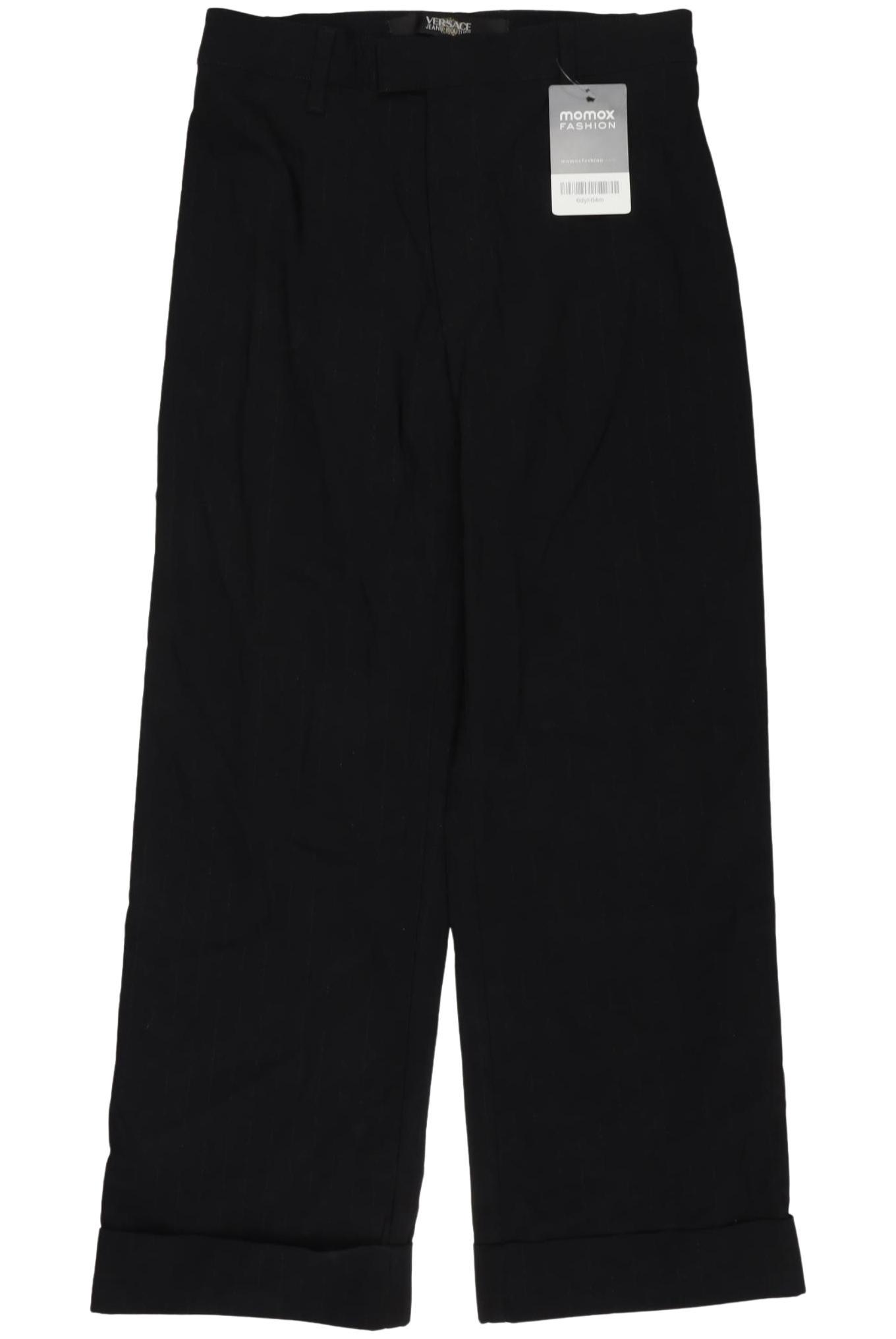 

Versace Jeans Couture Damen Stoffhose, schwarz, Gr. 30