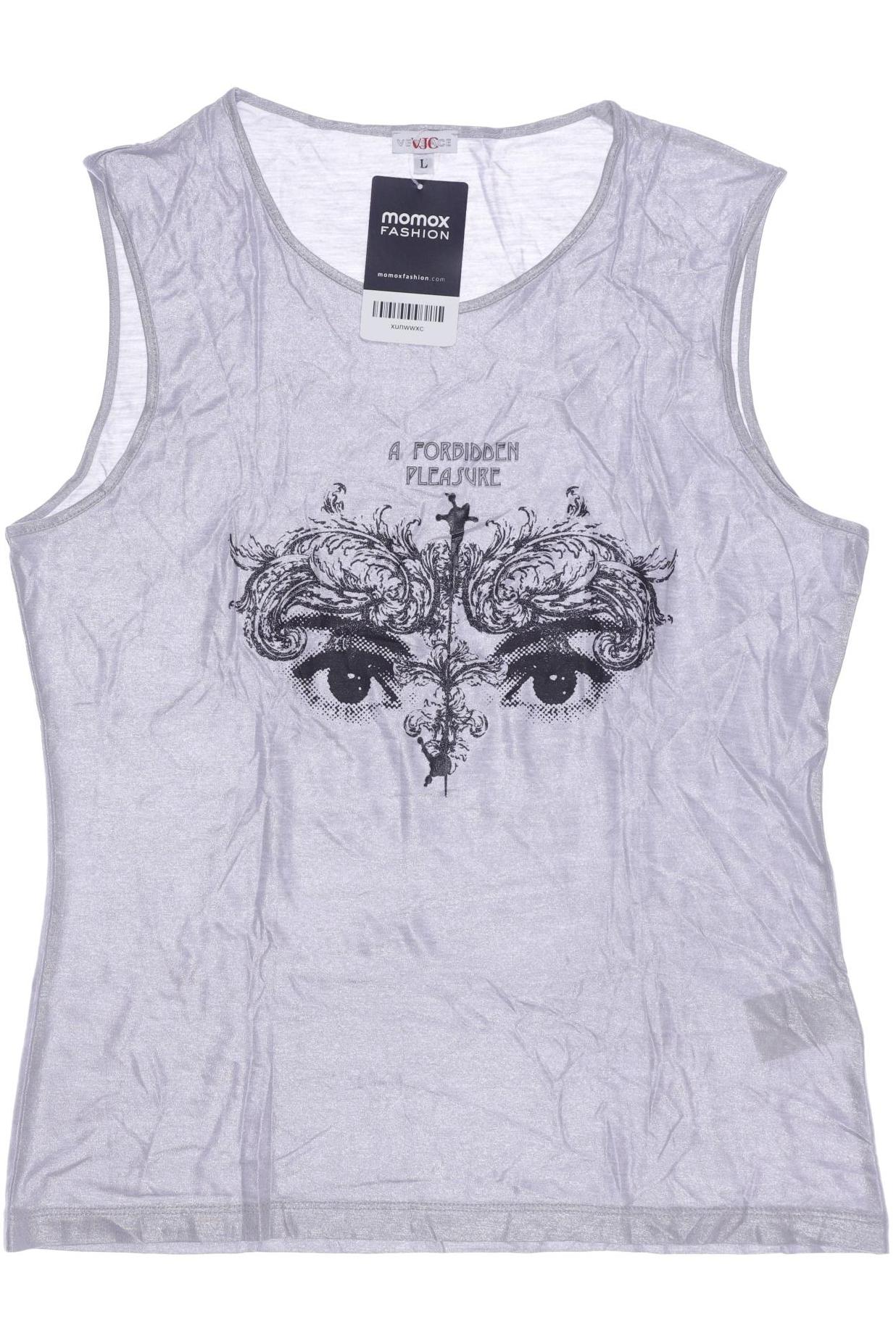 

Versace Jeans Couture Damen Top, grau, Gr. 42